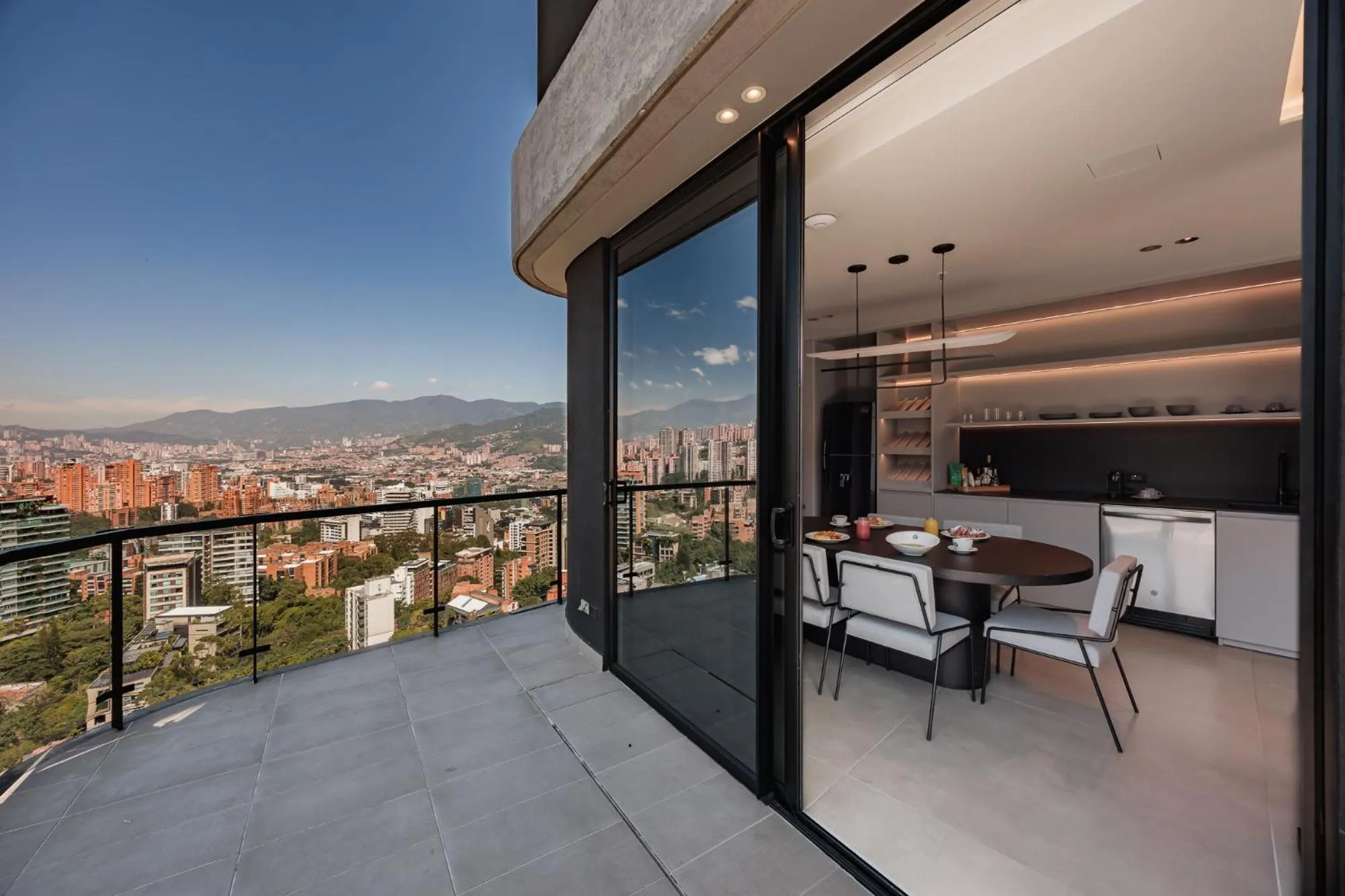 Balcony/Terrace in Seissta Medellín
