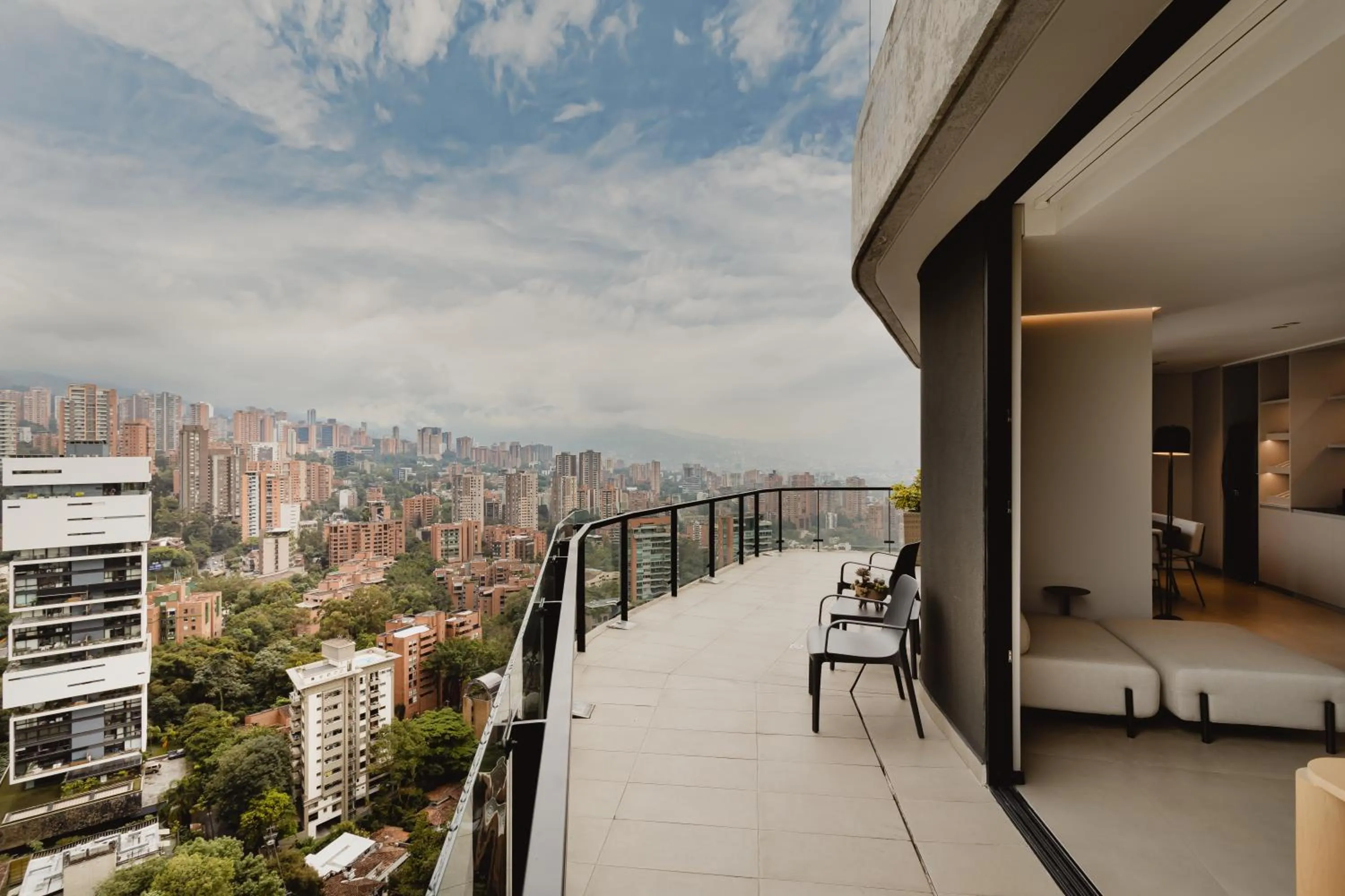 Balcony/Terrace in Seissta Medellín
