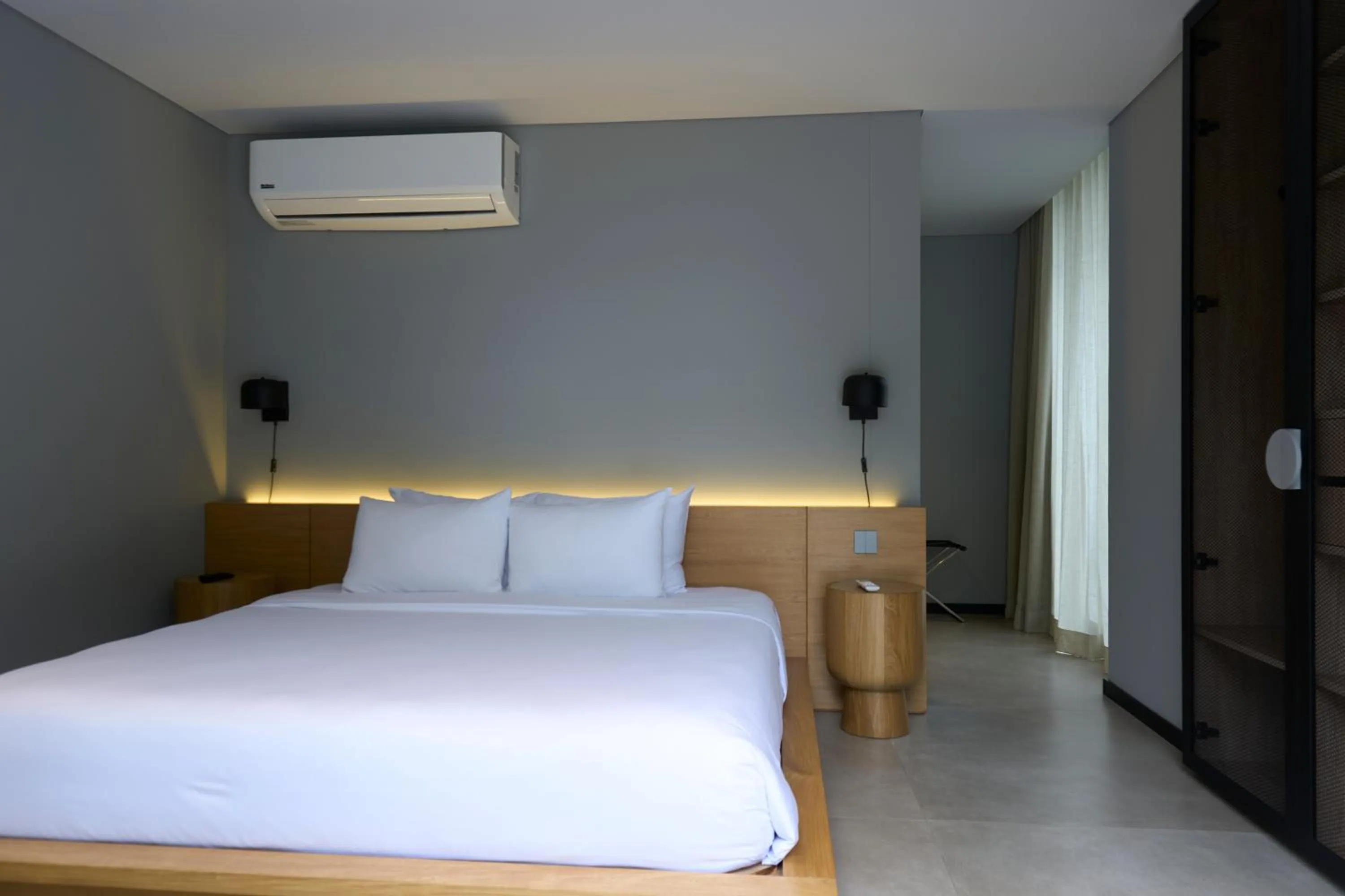 Bedroom, Bed in Seissta Medellín