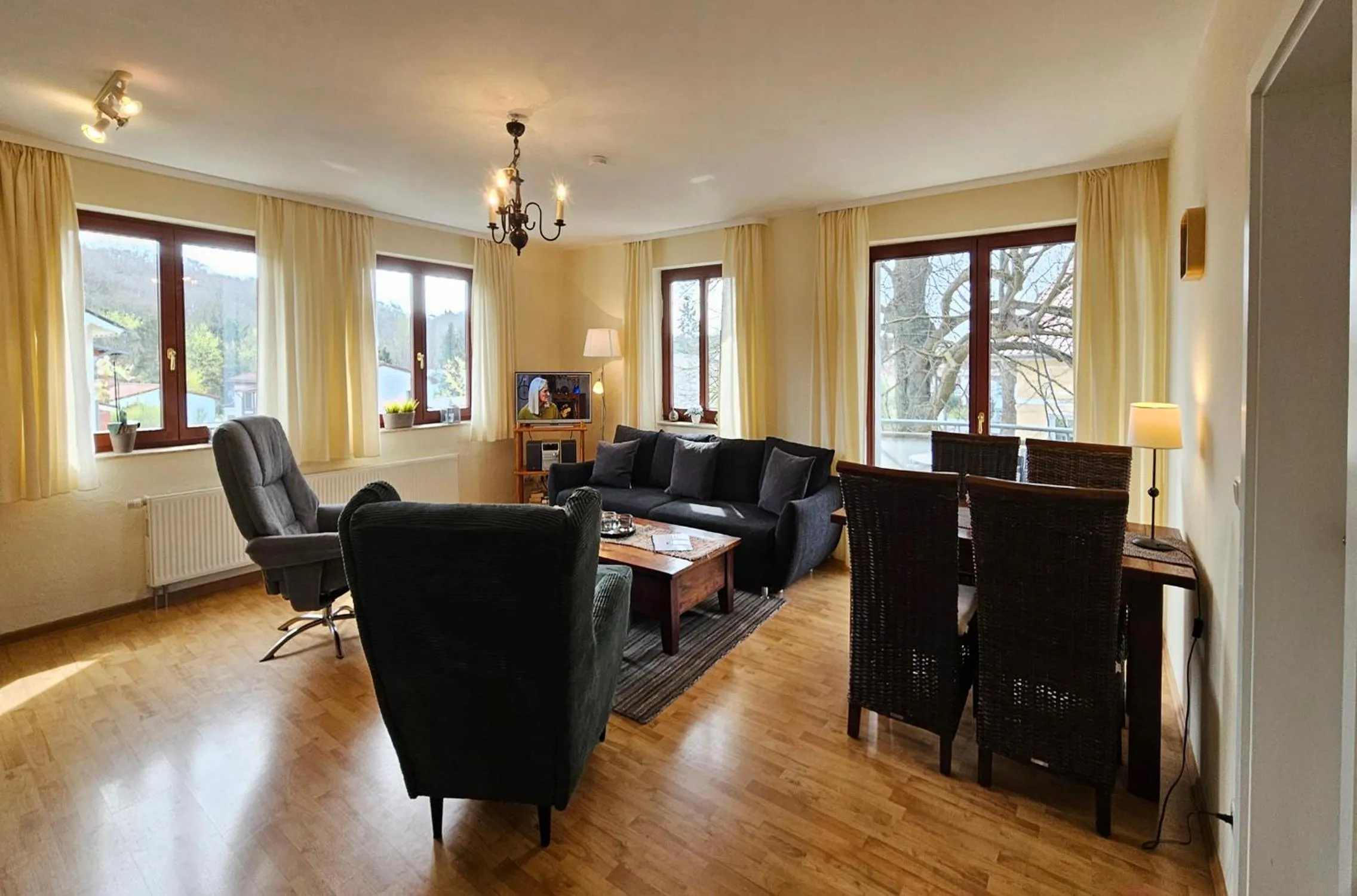 Living room in Haus auf der Höhe - FeWo Neuhof