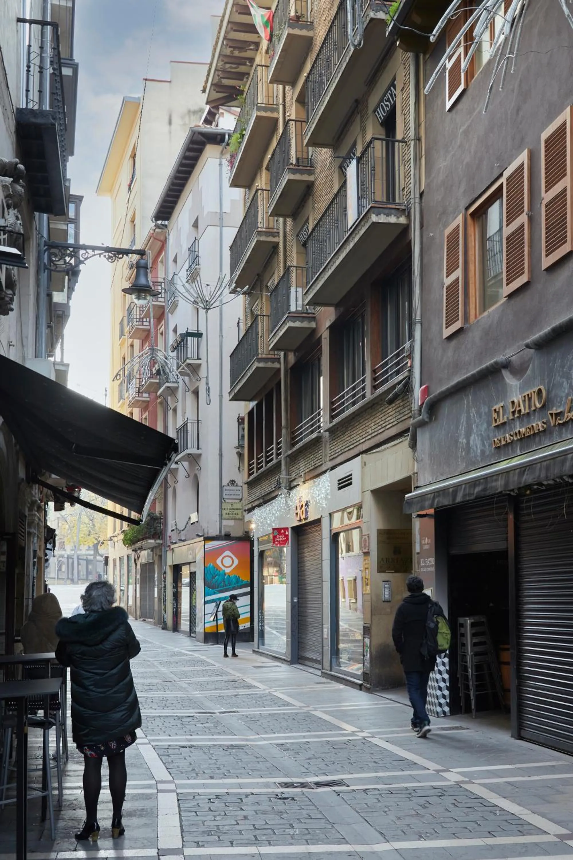 Facade/entrance in Hostal Arriazu