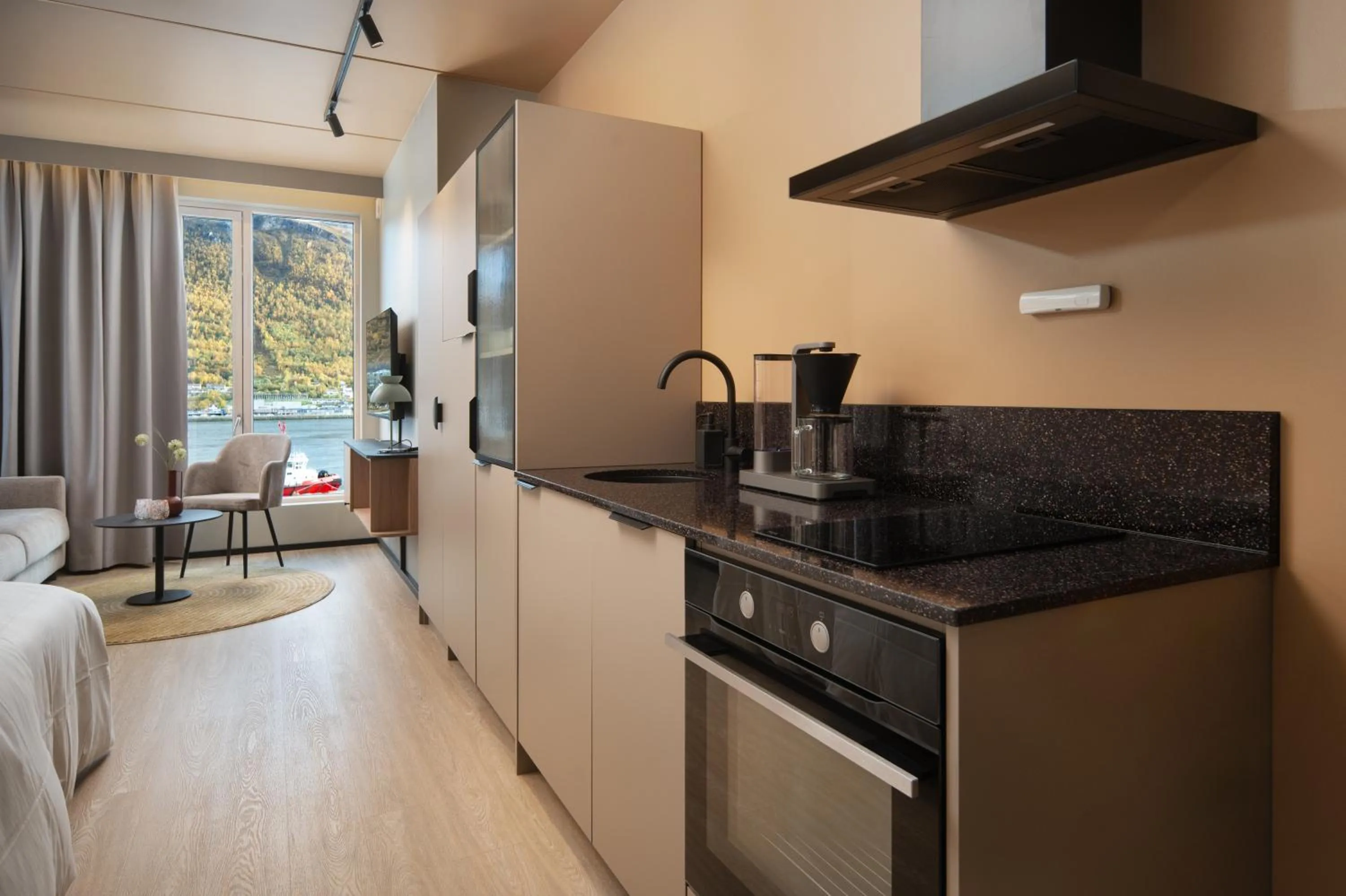 Living room in Skaret by VANDER