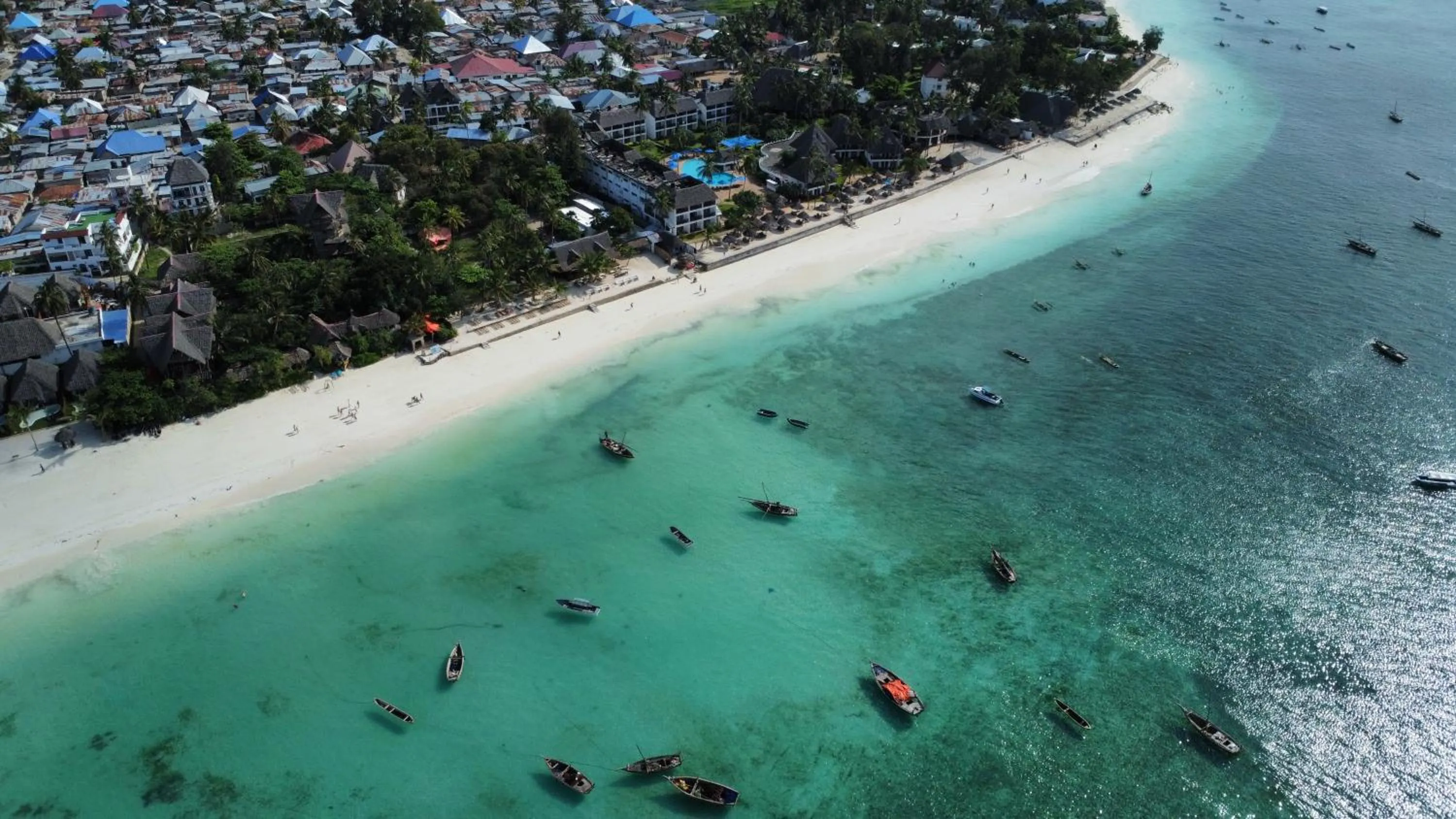 Beach in Mambo Boutique Nungwi