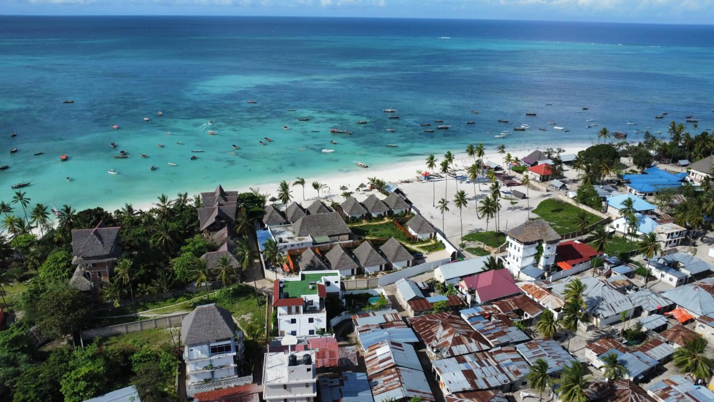 Natural landscape in Mambo Boutique Nungwi