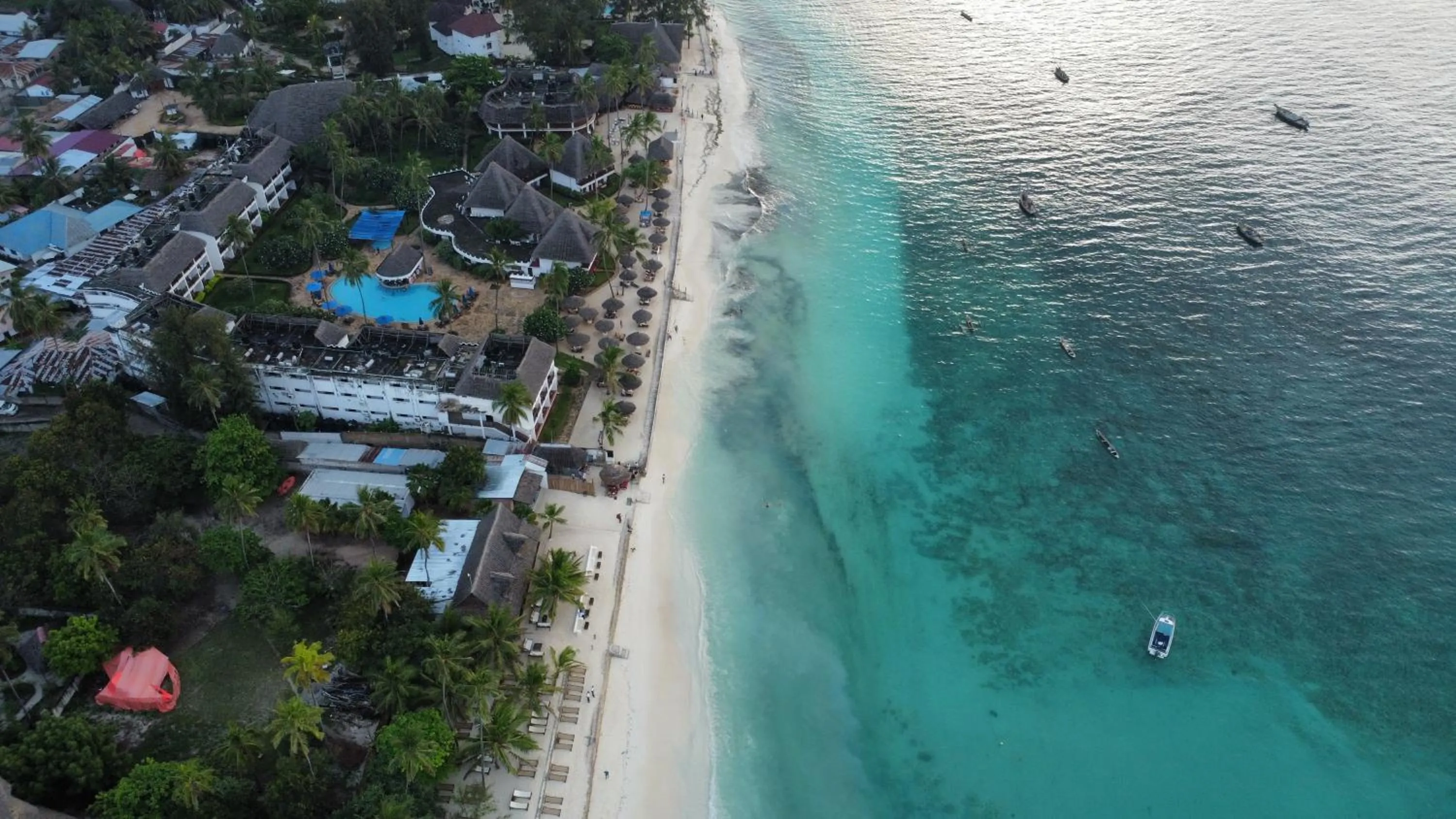 Beach in Mambo Boutique Nungwi