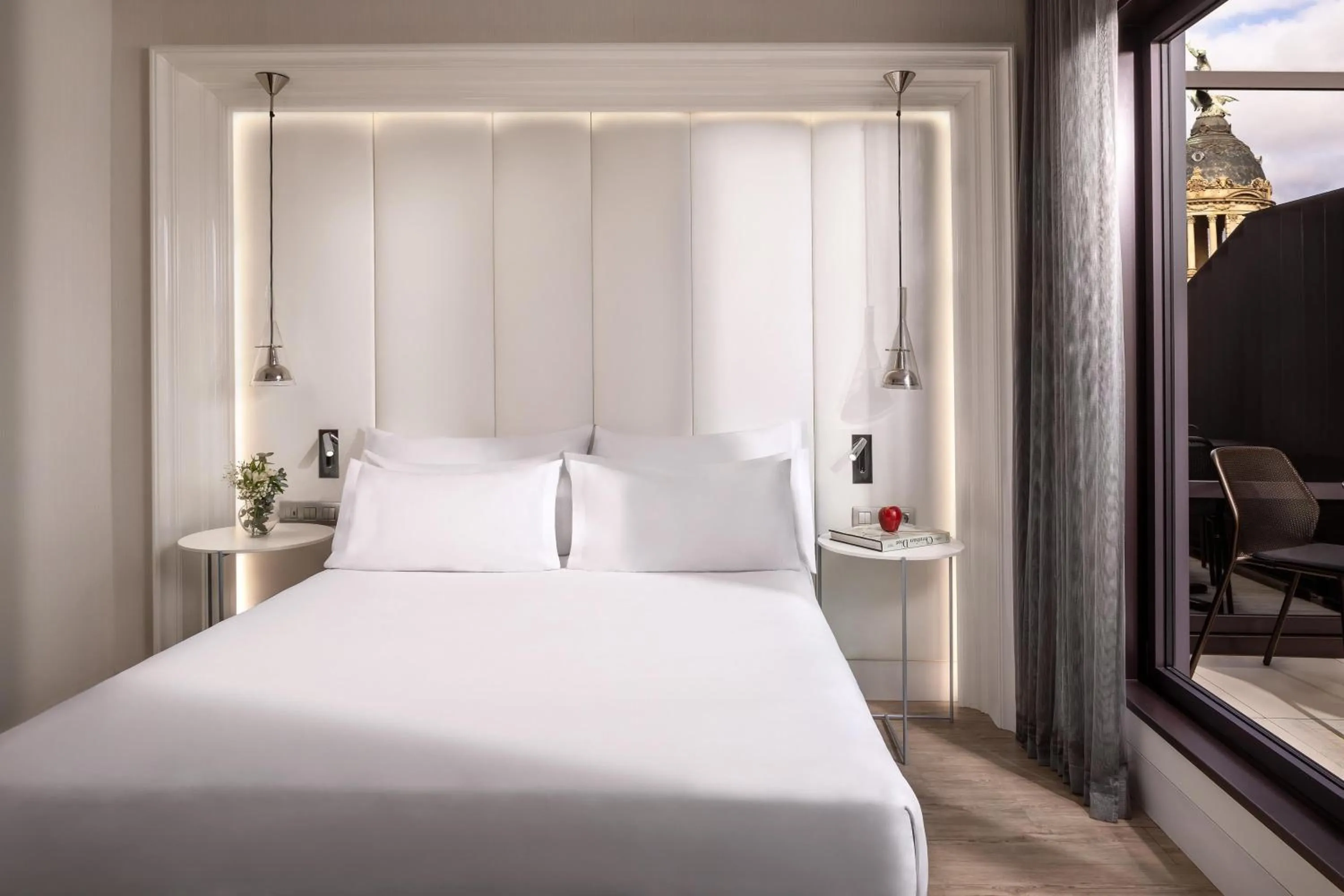 Bedroom, Bed in NH Collection Barcelona Gran Hotel Calderon