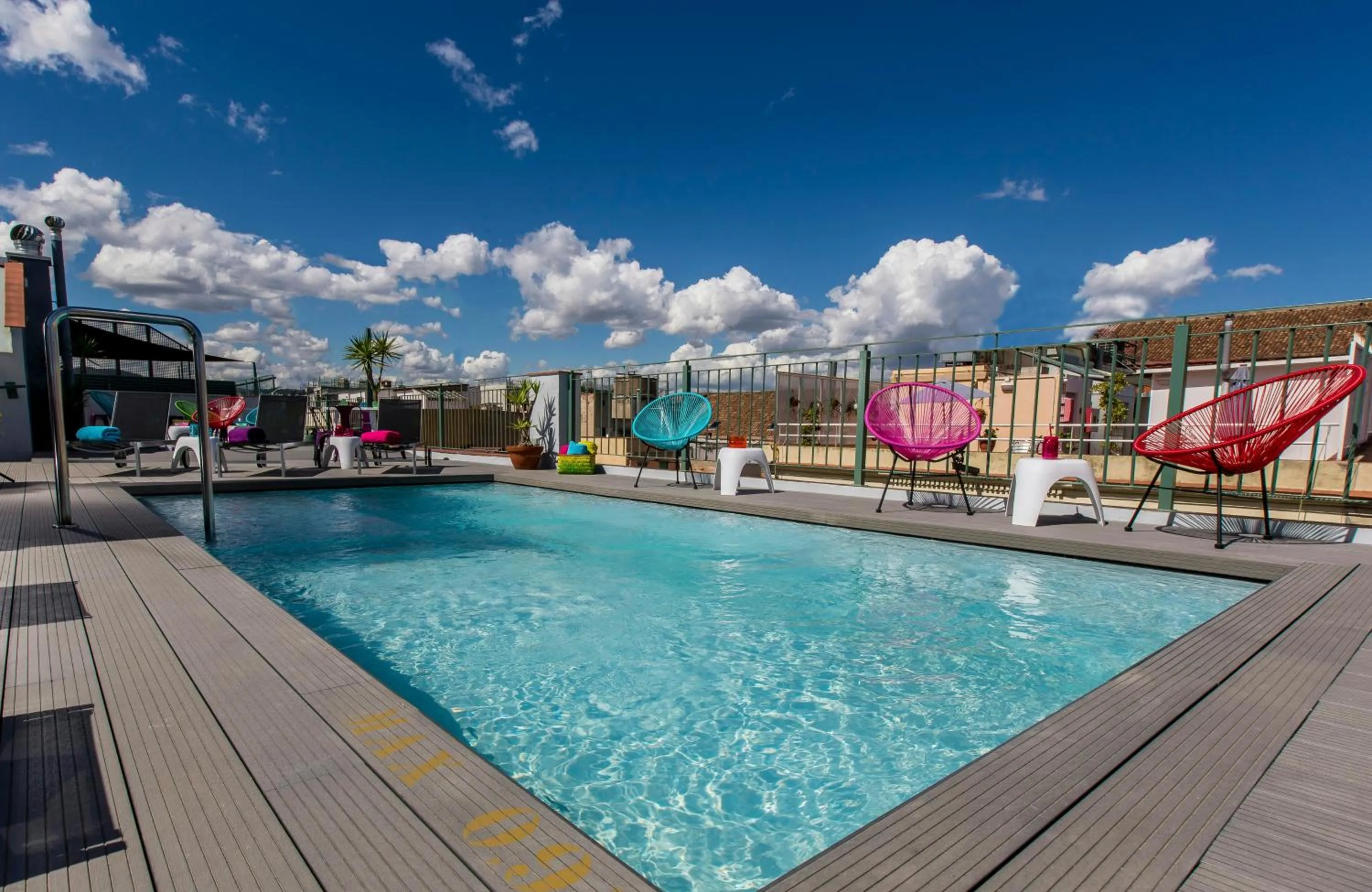 Swimming pool in Leonardo Hotel Barcelona Las Ramblas