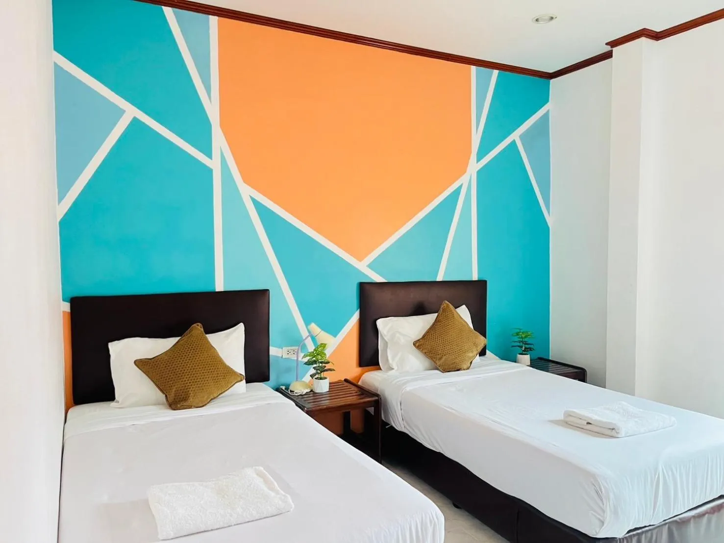 Bed in Lanta Grand House