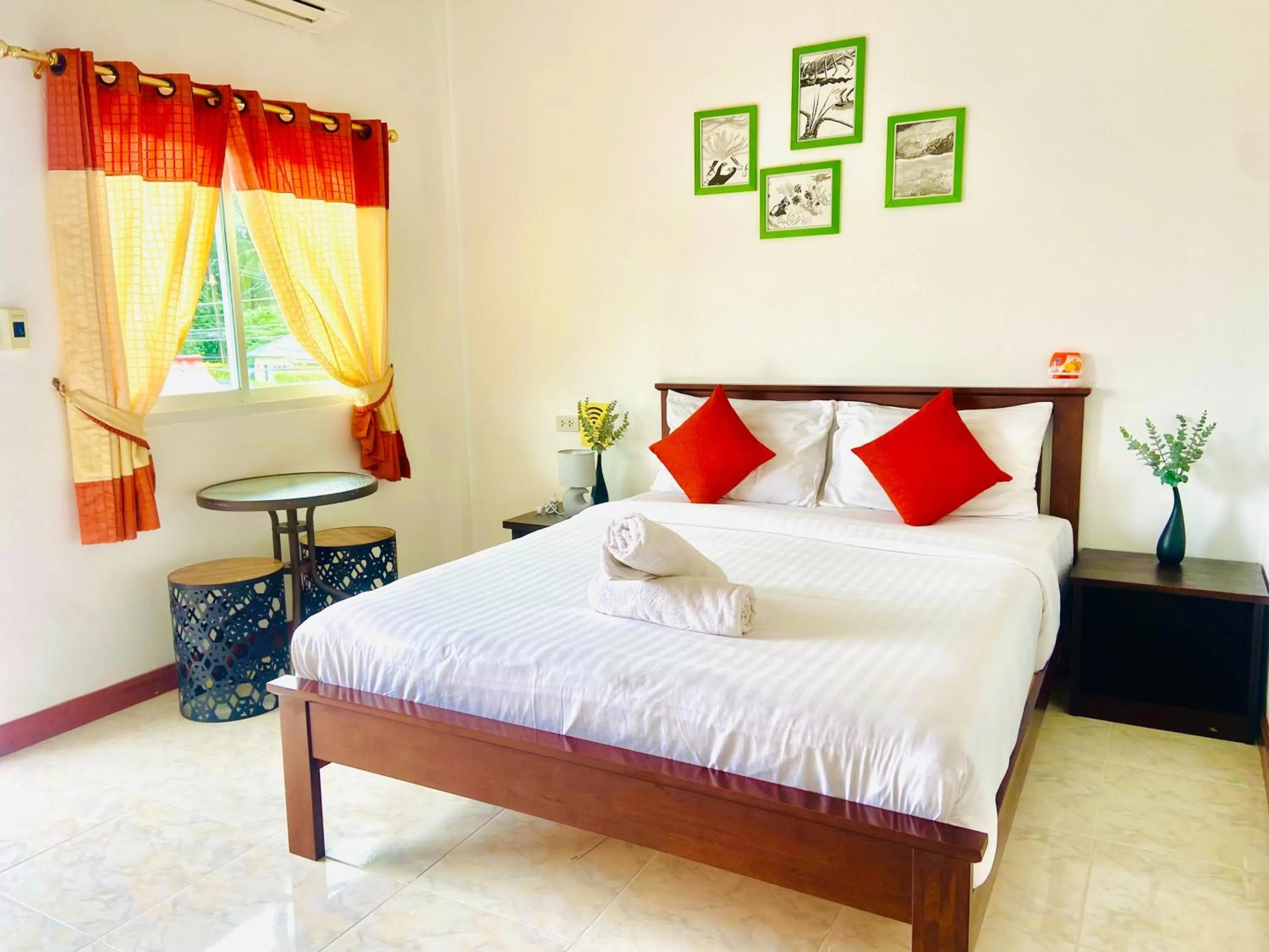 Bed in Lanta Grand House