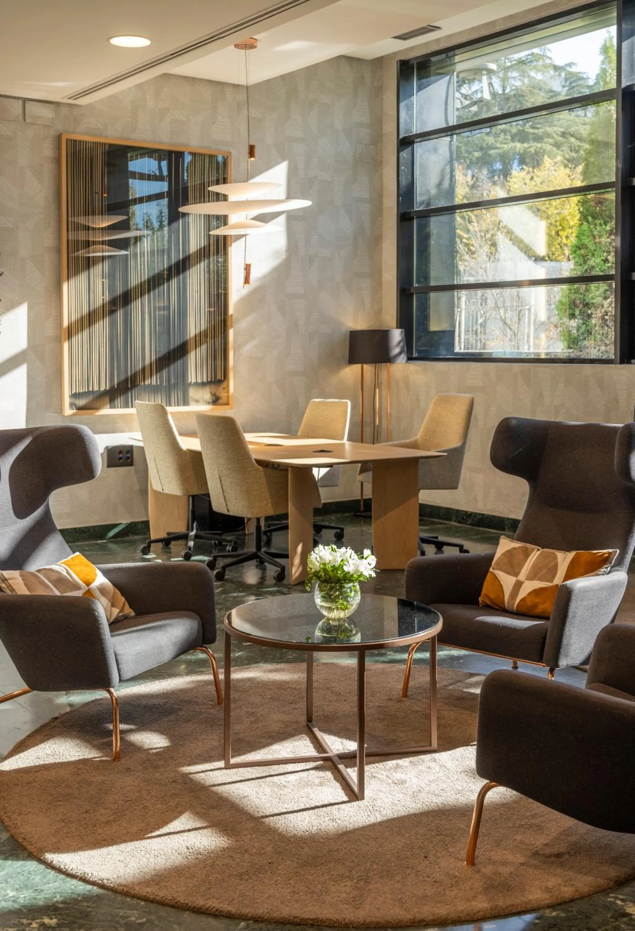 Seating area in Ilunion Pio XII