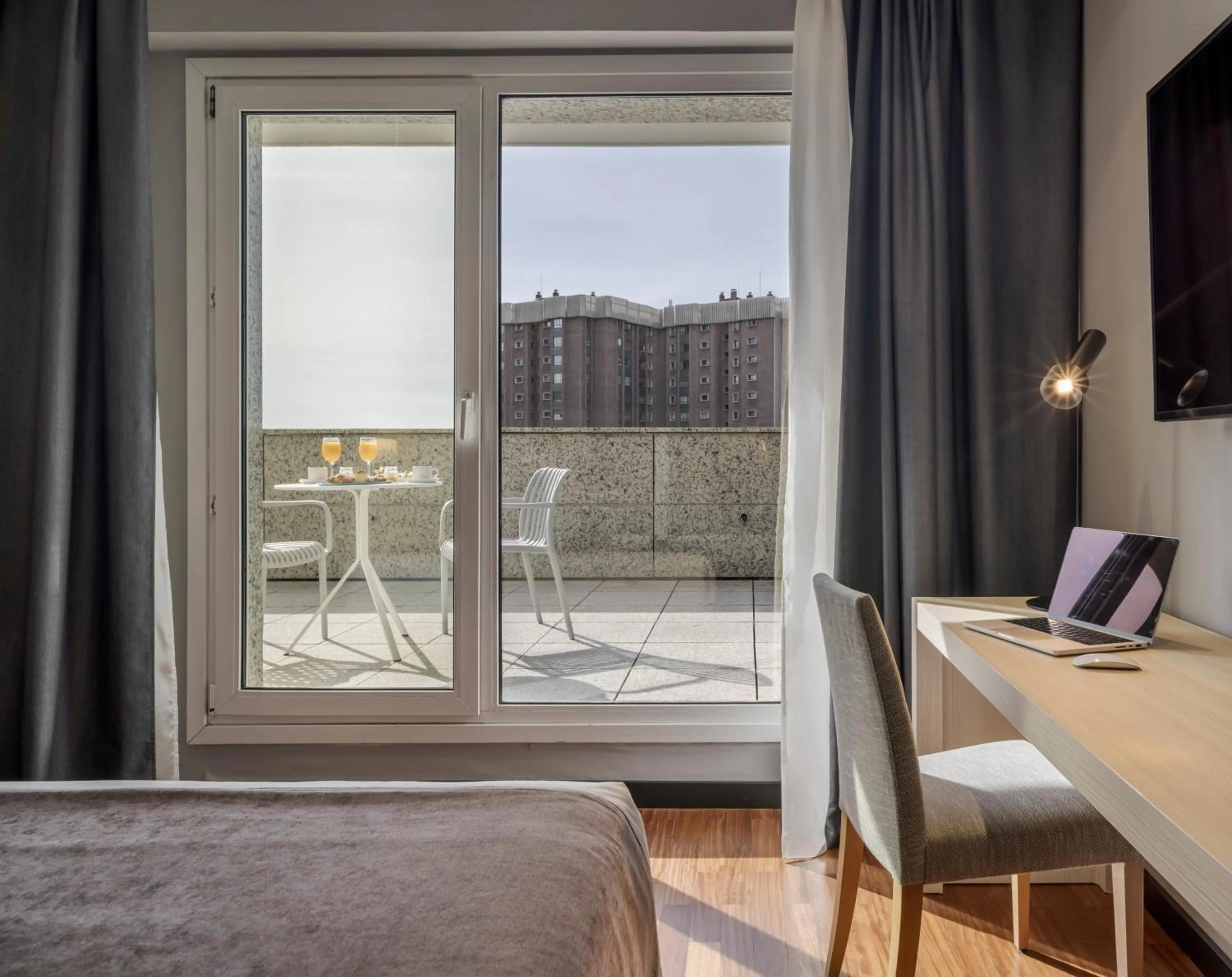 Bedroom, Bed in Ilunion Pio XII