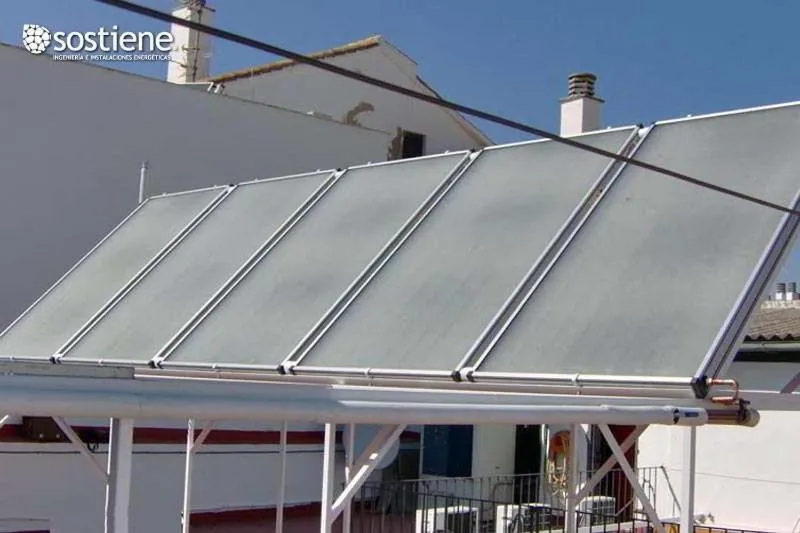 Decorative detail in Hostal Colon Antequera