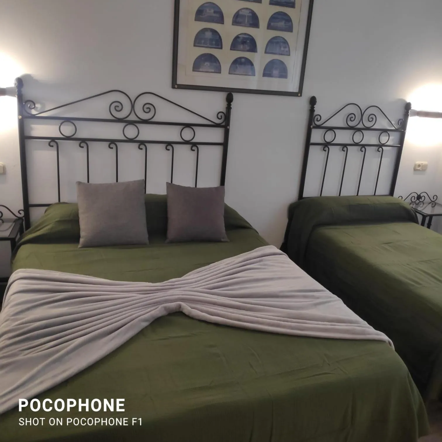 Bedroom, Bed in Hostal Colon Antequera