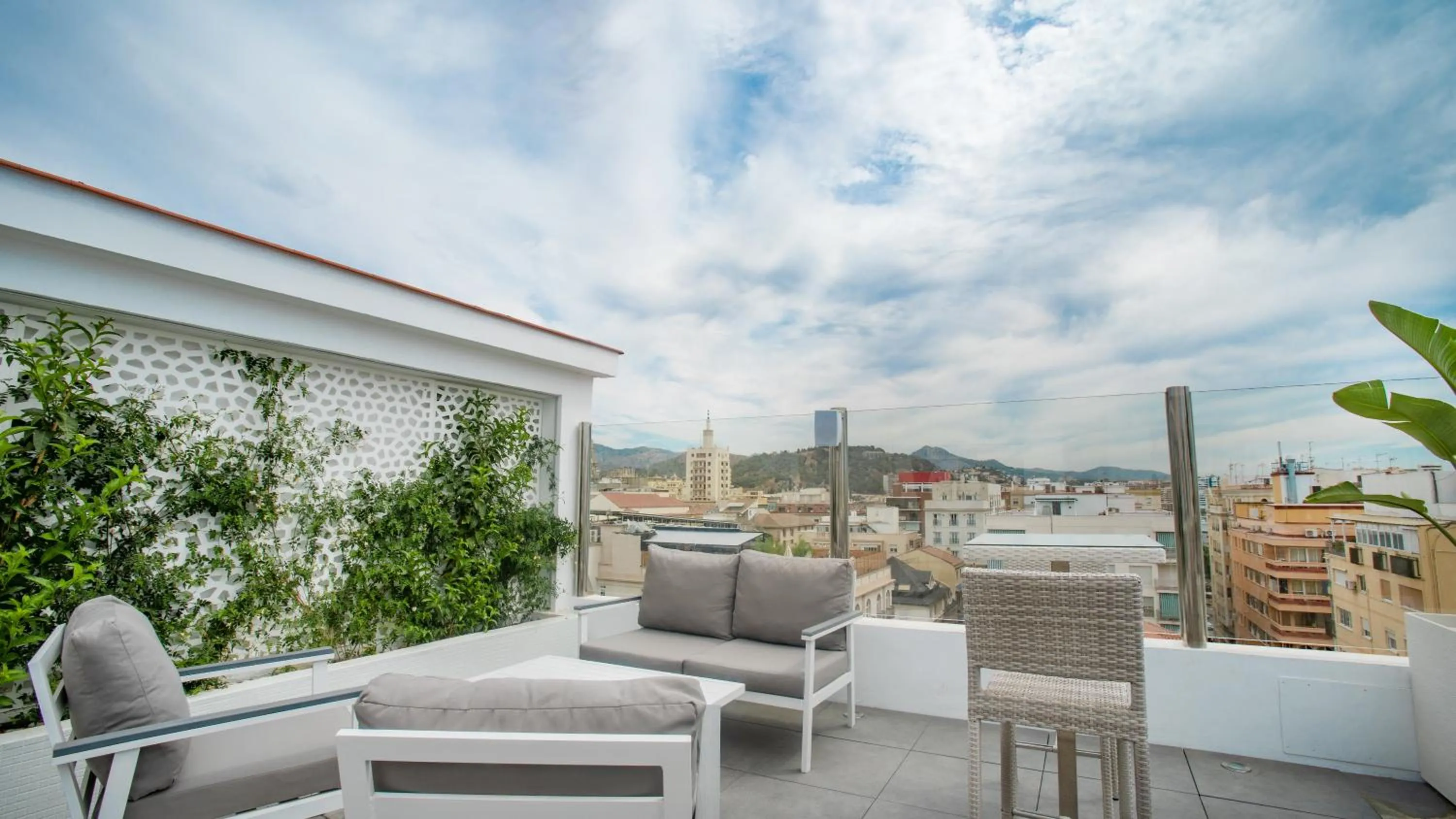 Balcony/Terrace in Soho Boutique Bahía Málaga