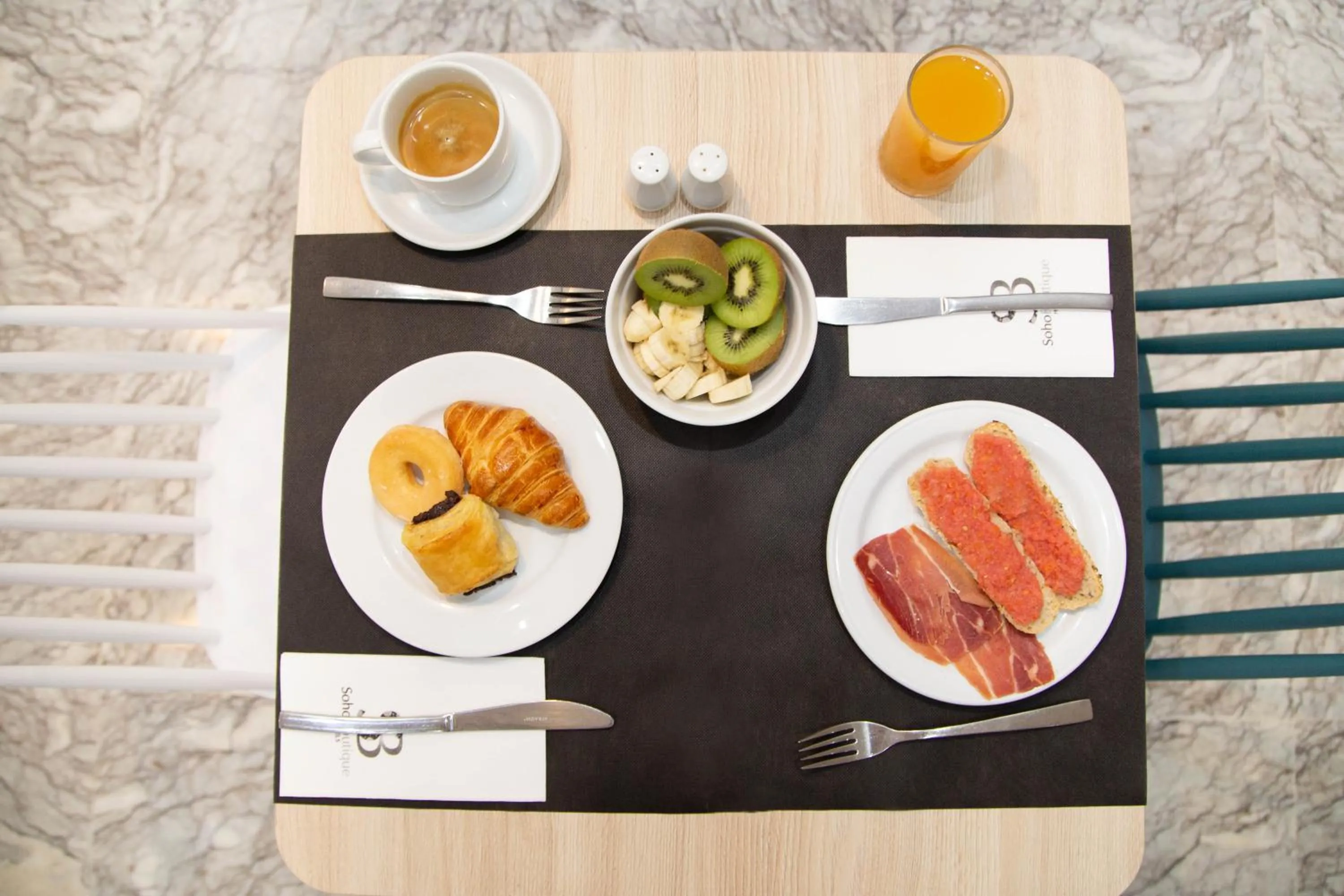 Buffet breakfast in Soho Boutique Bahía Málaga