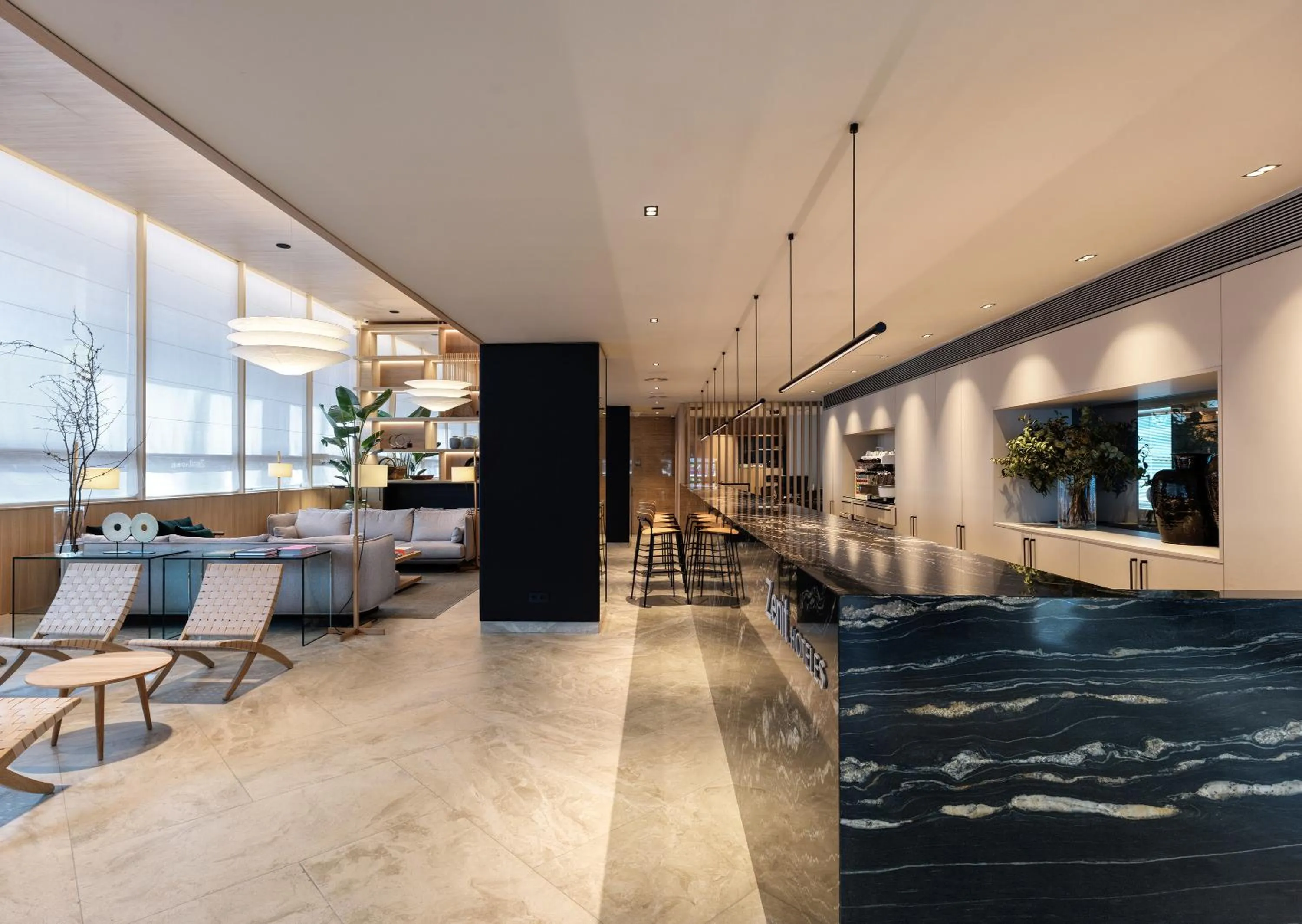 Living room in Zenit Coruña