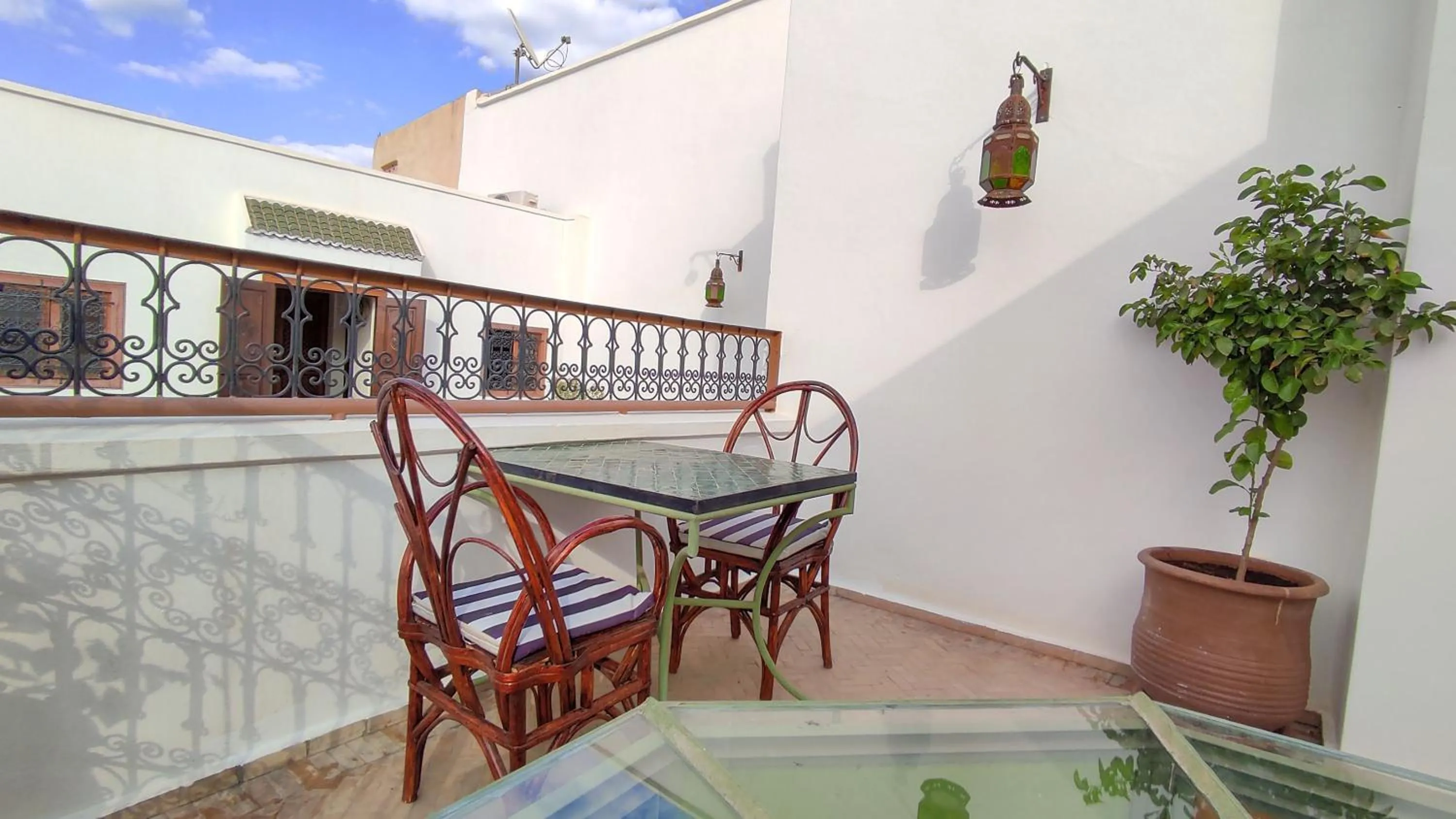 Patio in RIAD DAR En-Nawat