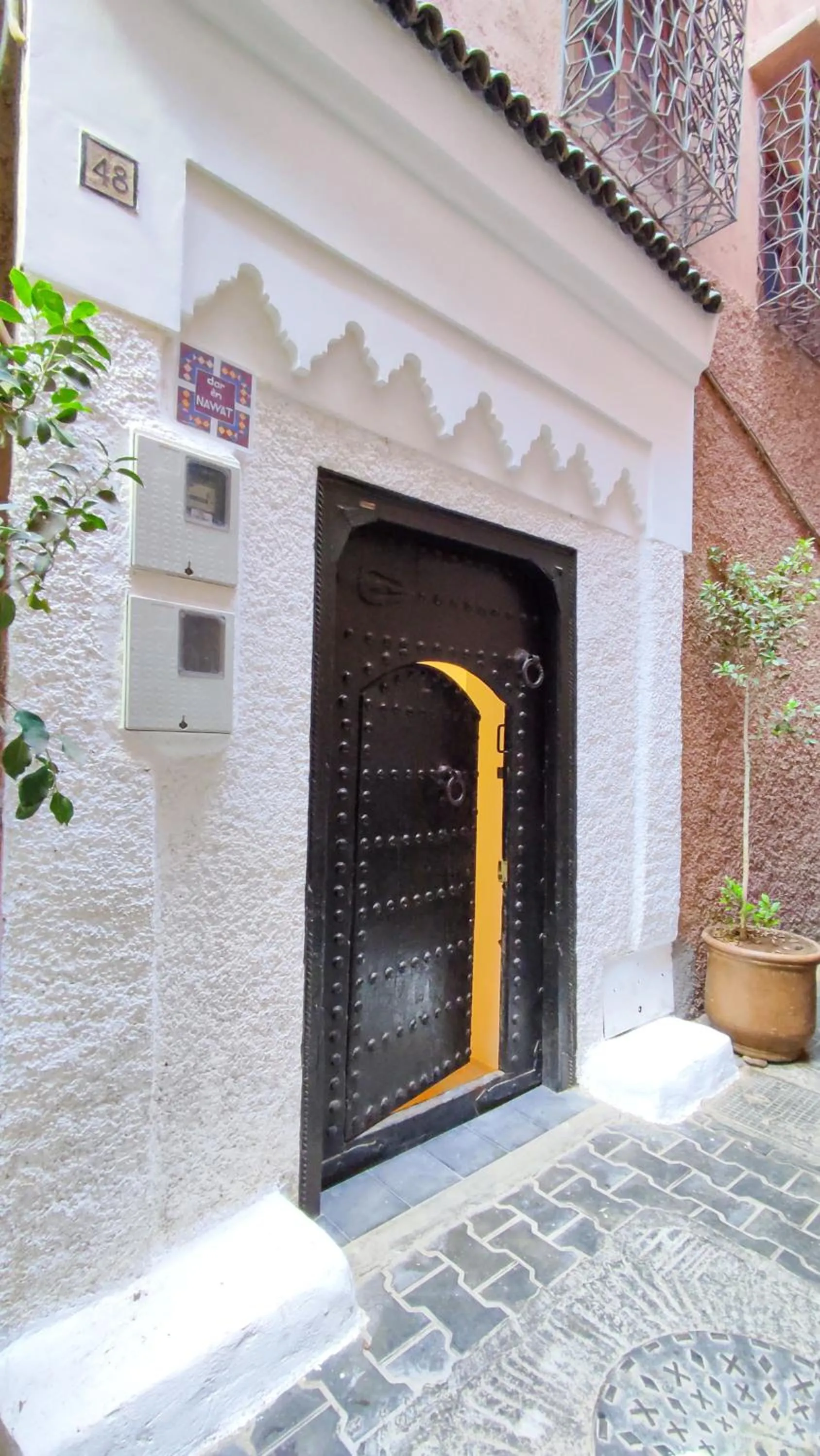 Facade/entrance in RIAD DAR En-Nawat