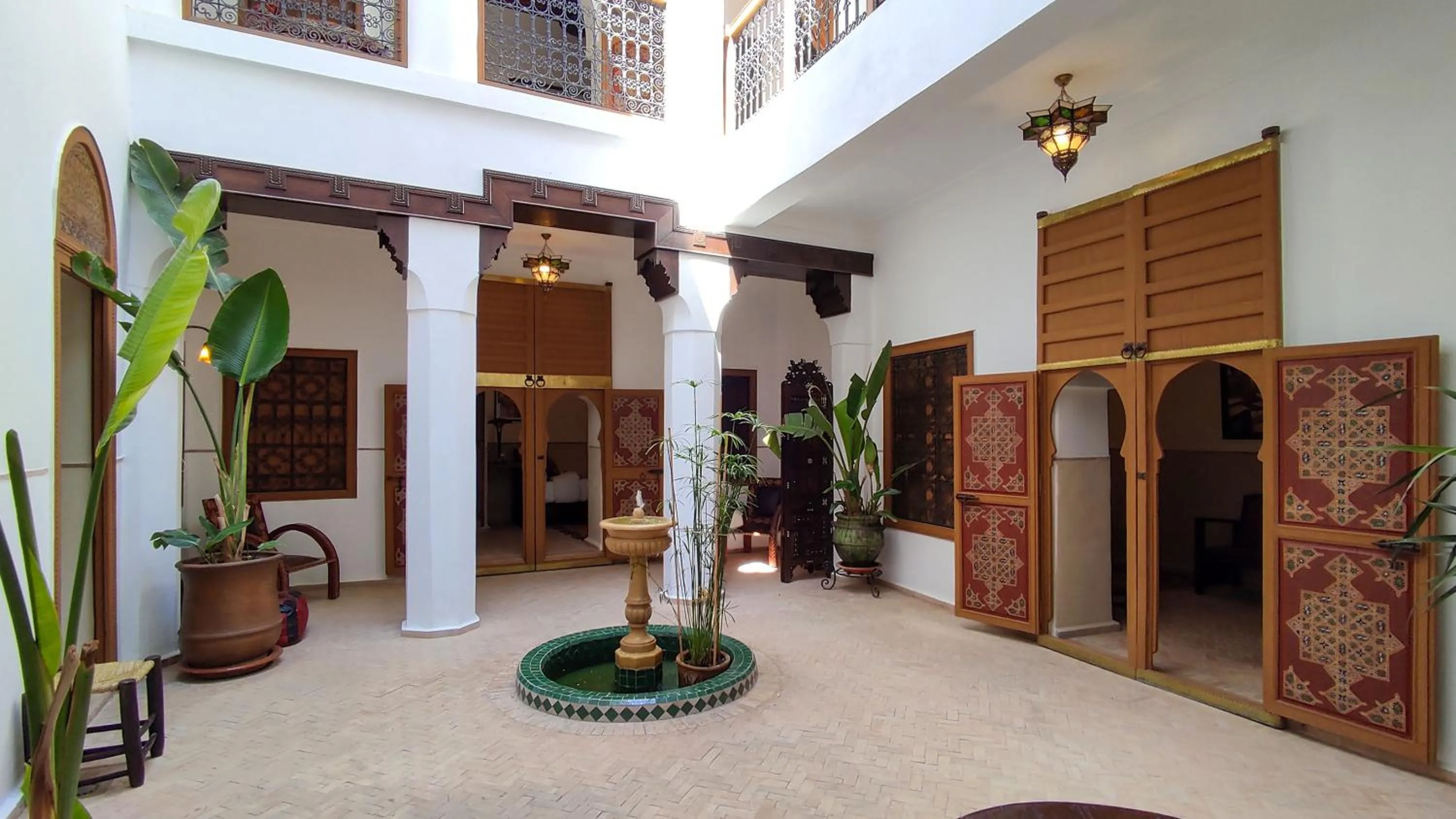 Patio in RIAD DAR En-Nawat