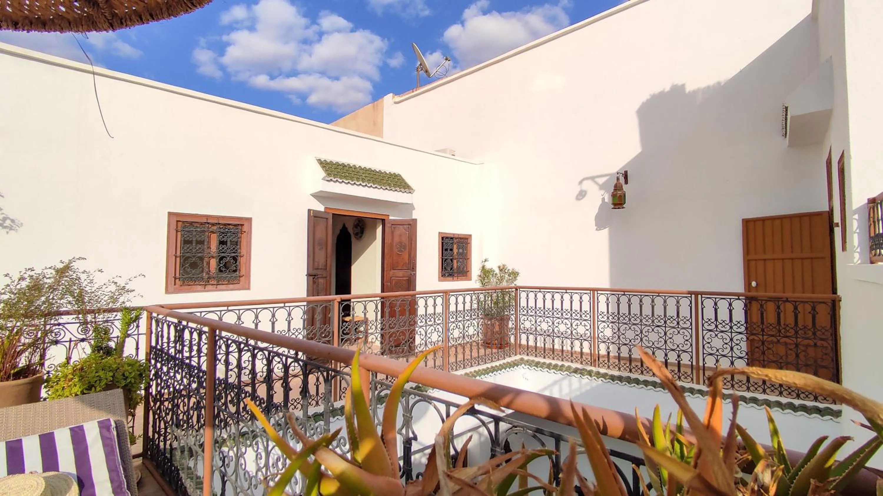 Balcony/Terrace in RIAD DAR En-Nawat
