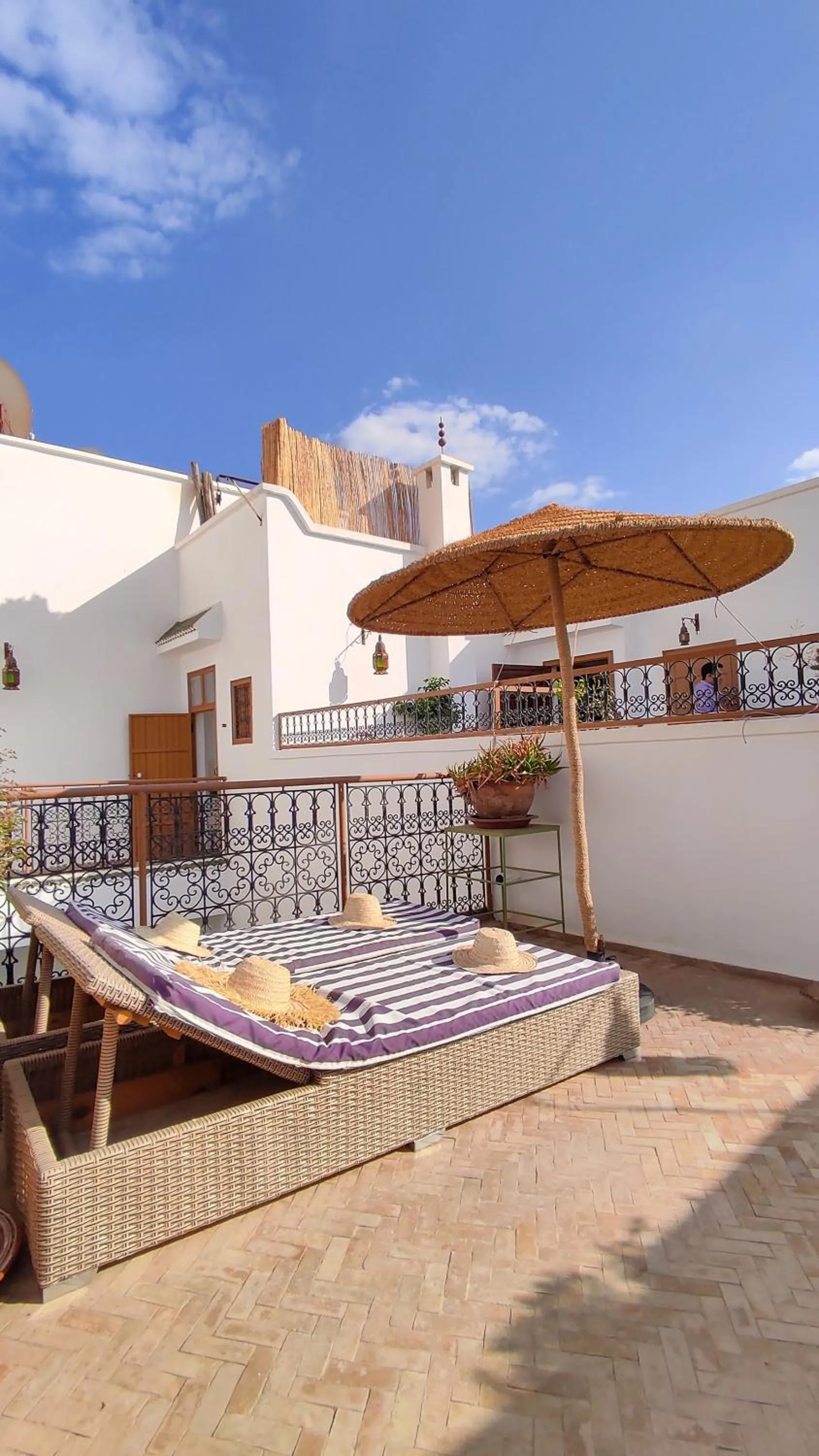 Patio in RIAD DAR En-Nawat