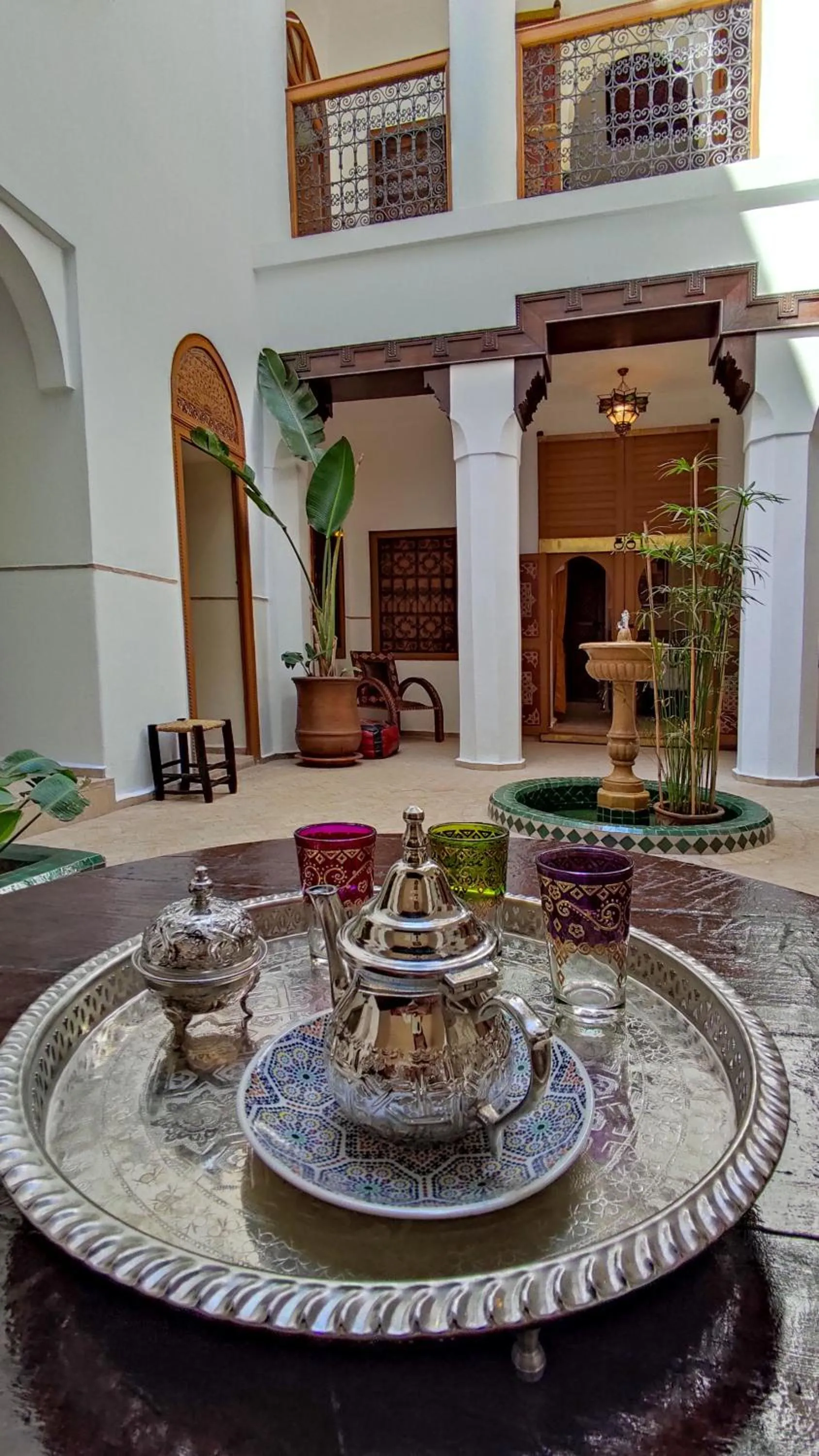 Patio in RIAD DAR En-Nawat