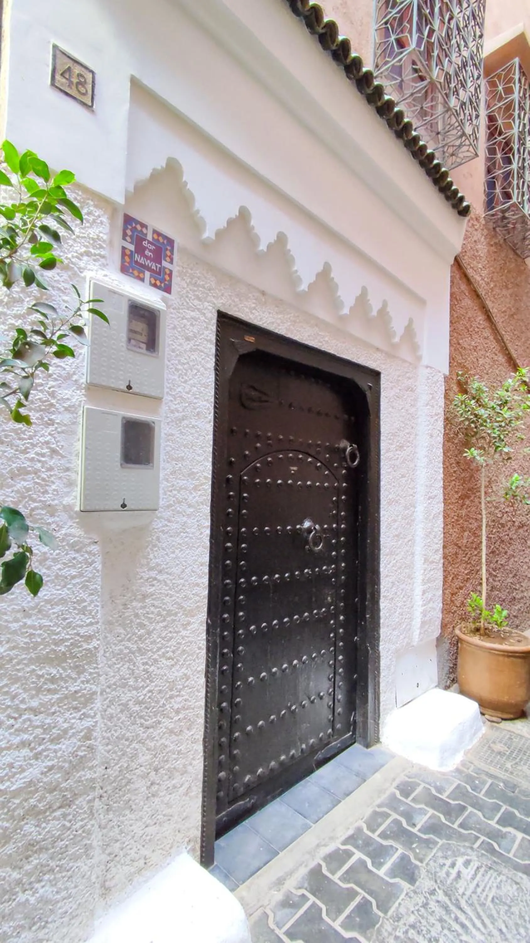 Facade/entrance in RIAD DAR En-Nawat