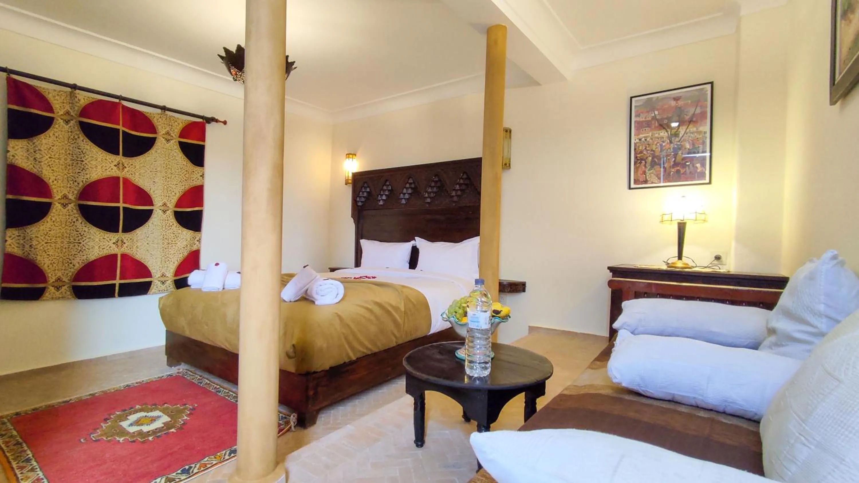 Bed in RIAD DAR En-Nawat