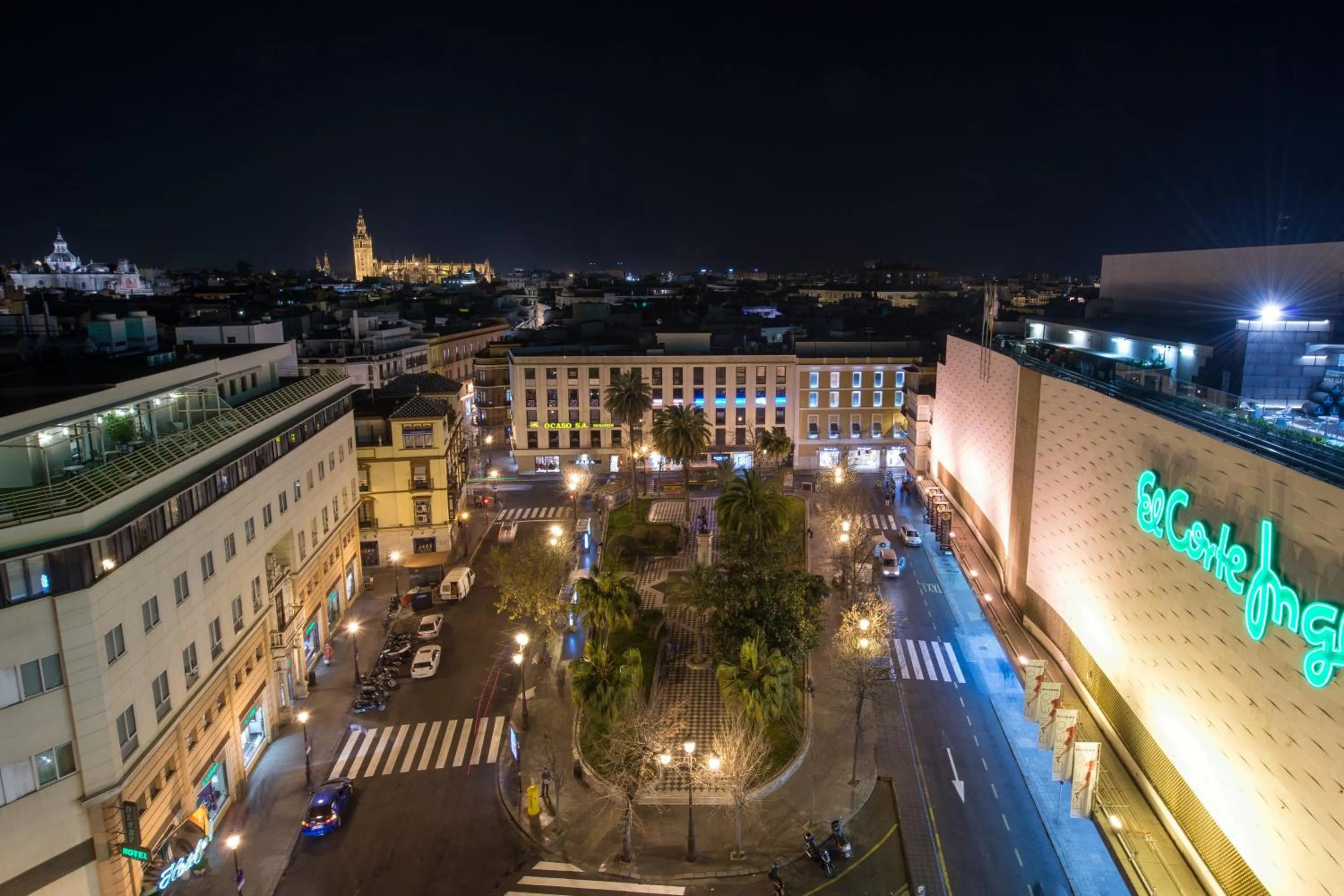 Bird's eye view in Hotel Derby Sevilla