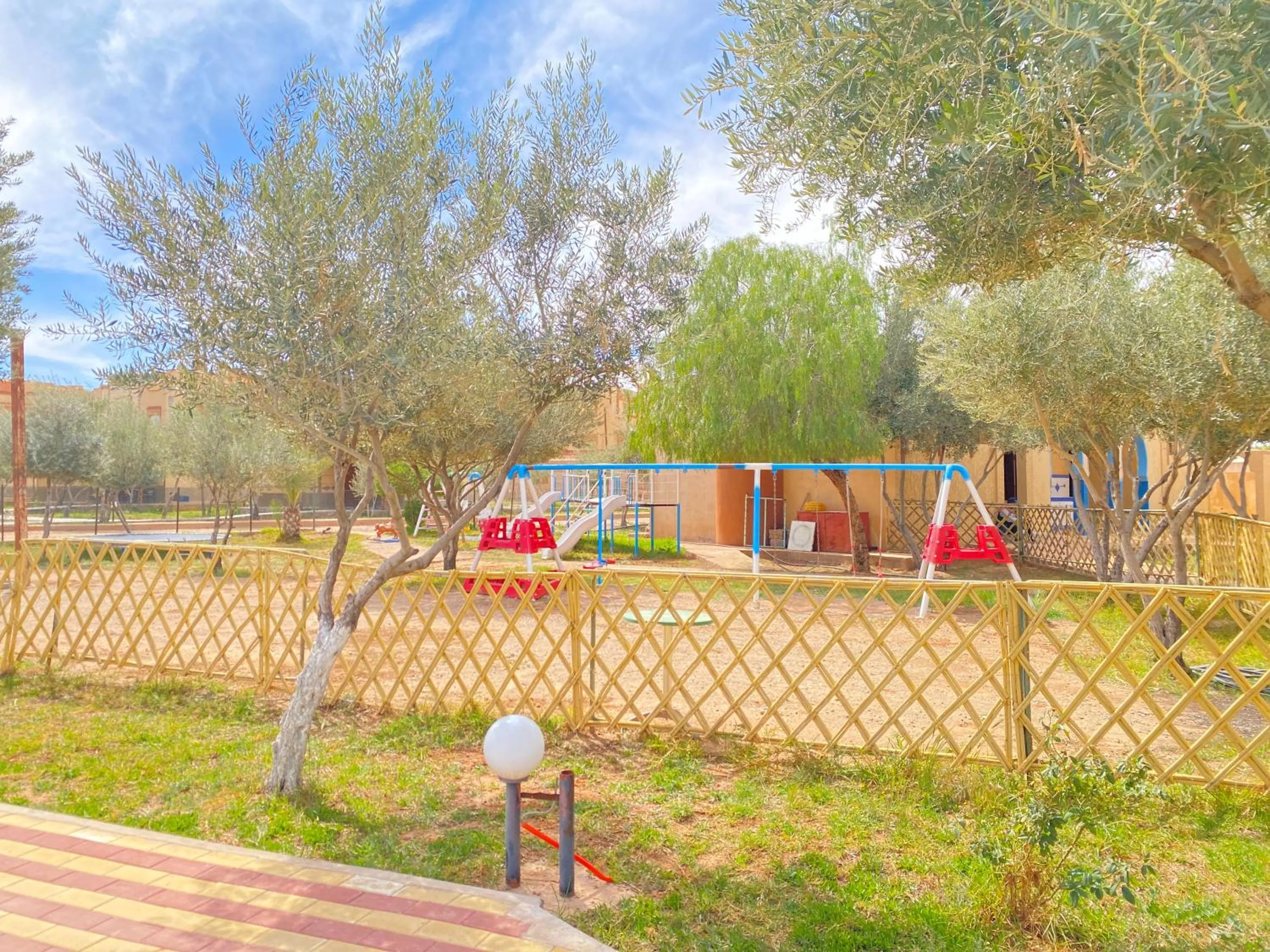 Children play ground in IGHIZ INN resort