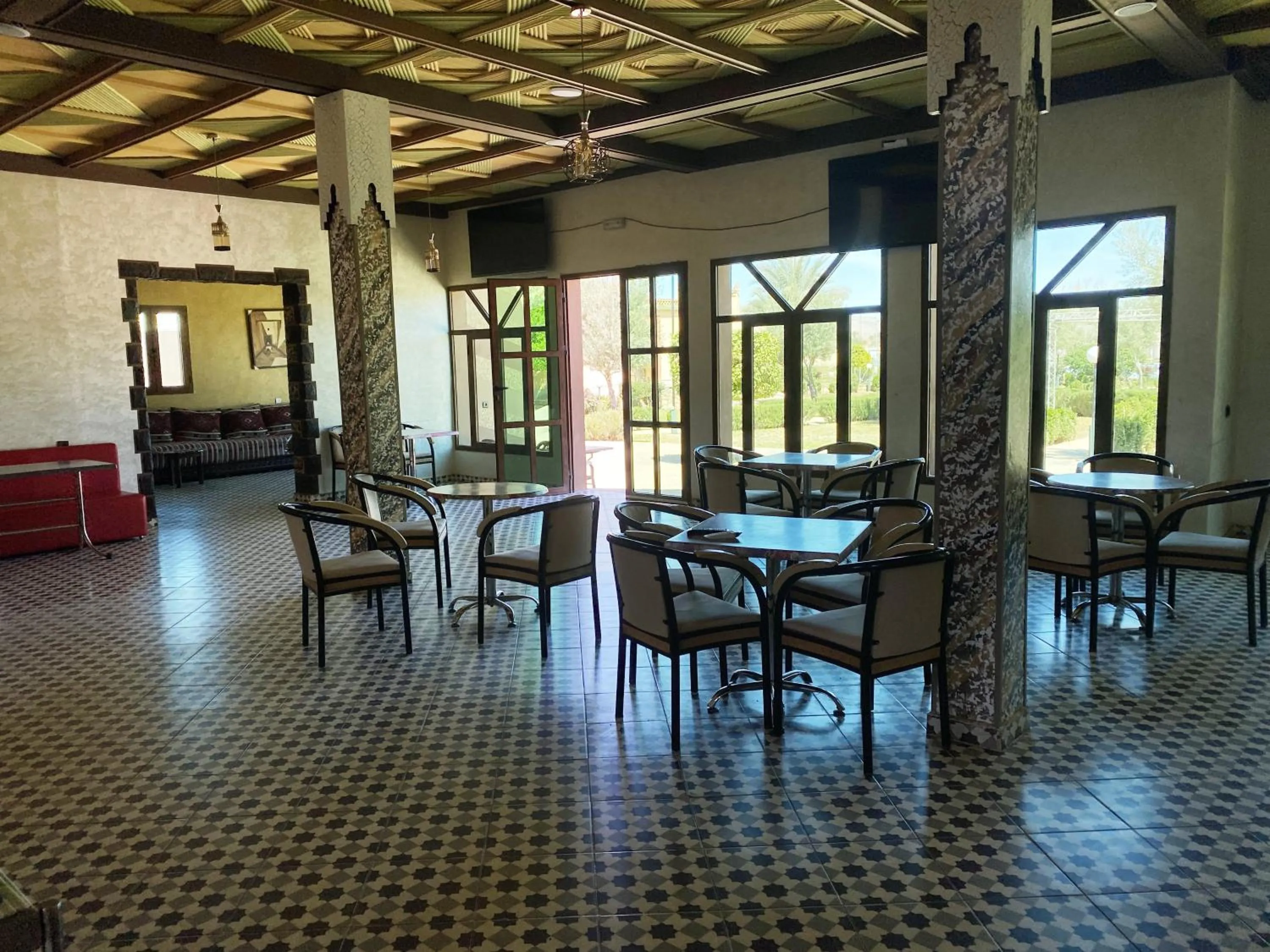Living room in IGHIZ INN resort