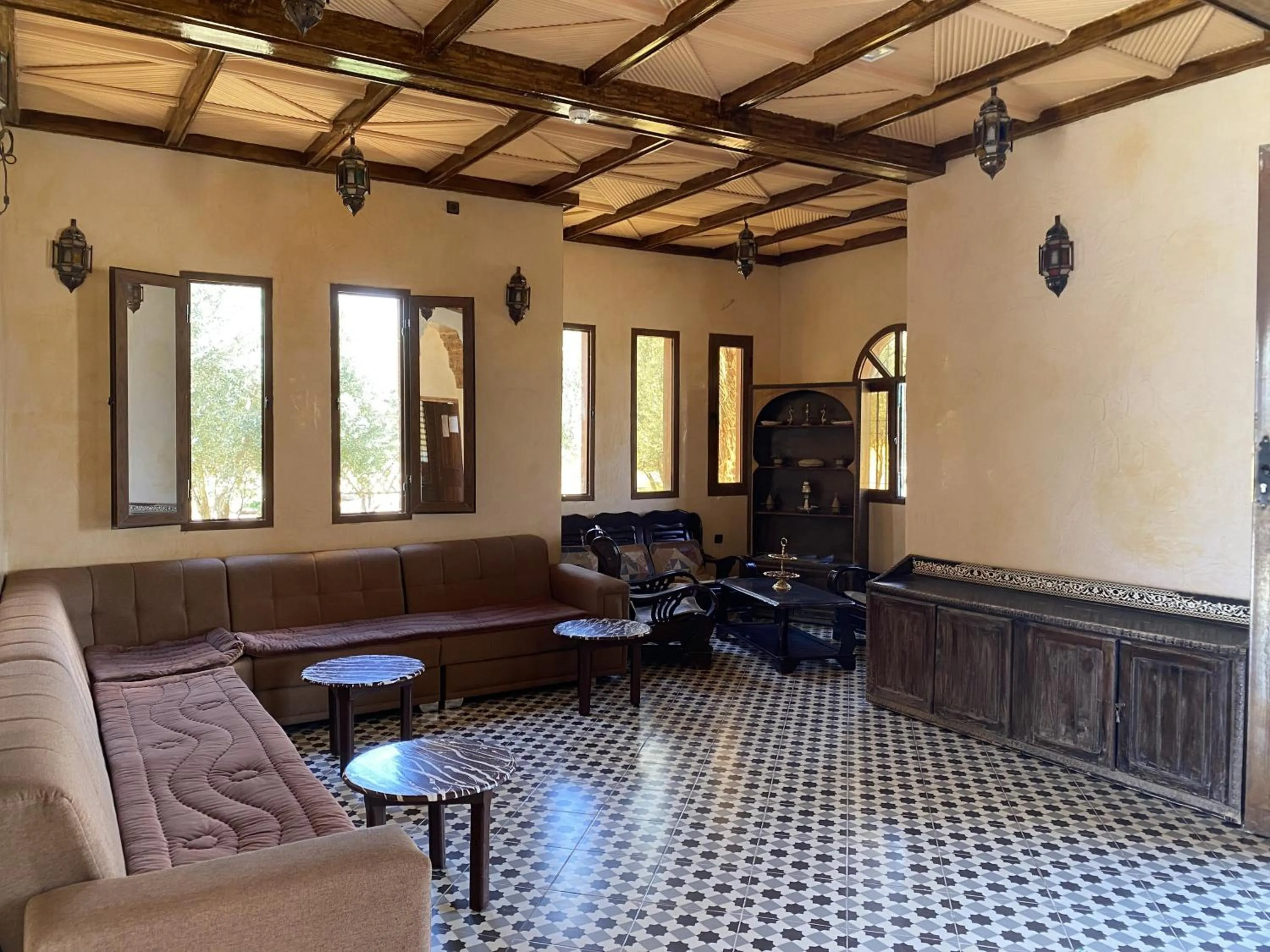 Lobby or reception in IGHIZ INN resort