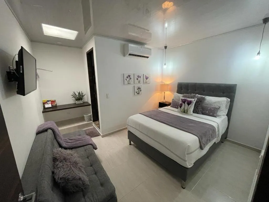 Bedroom, Bed in Hotel Boutique Doña Maria