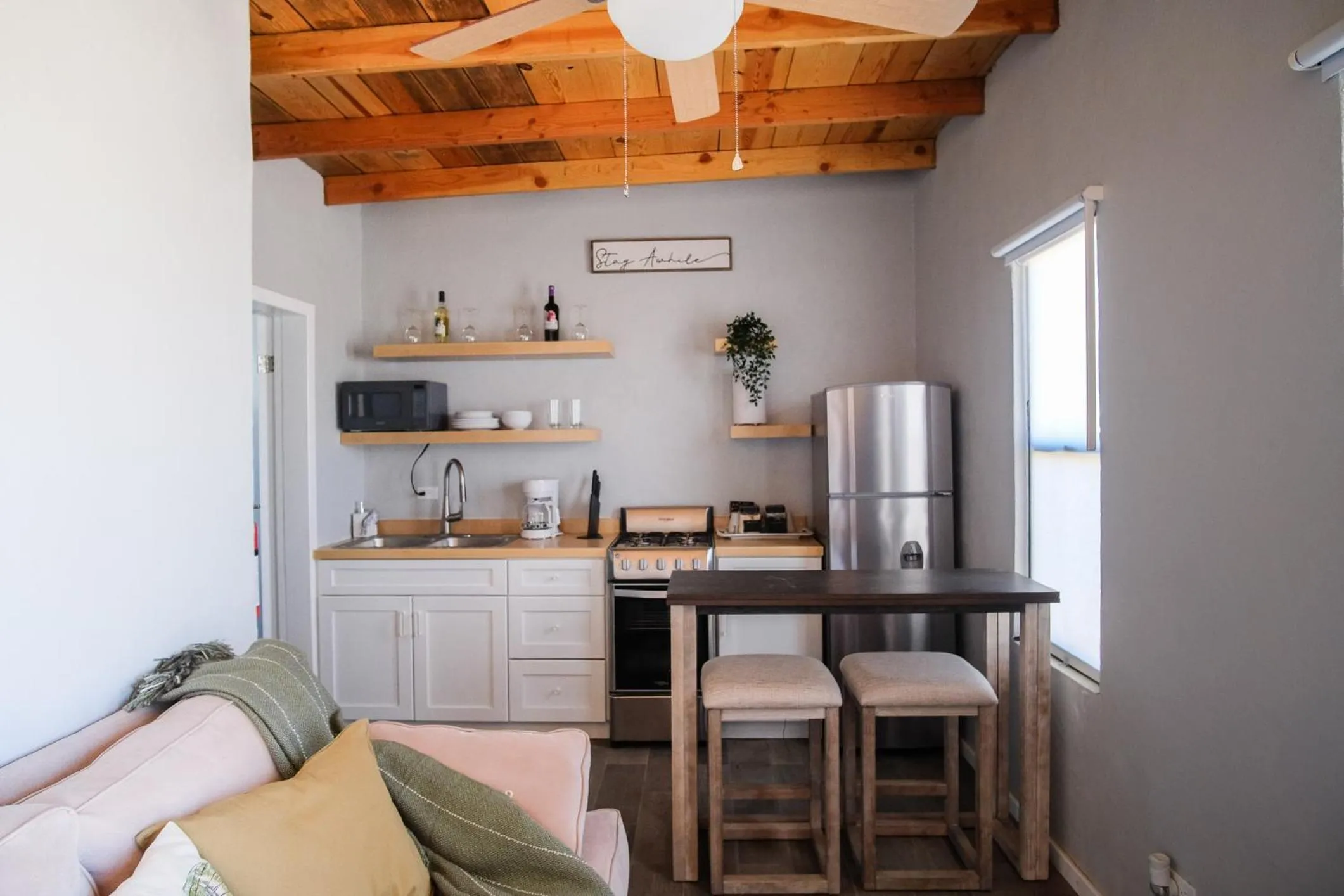 Kitchen or kitchenette in Finca San Sebastian