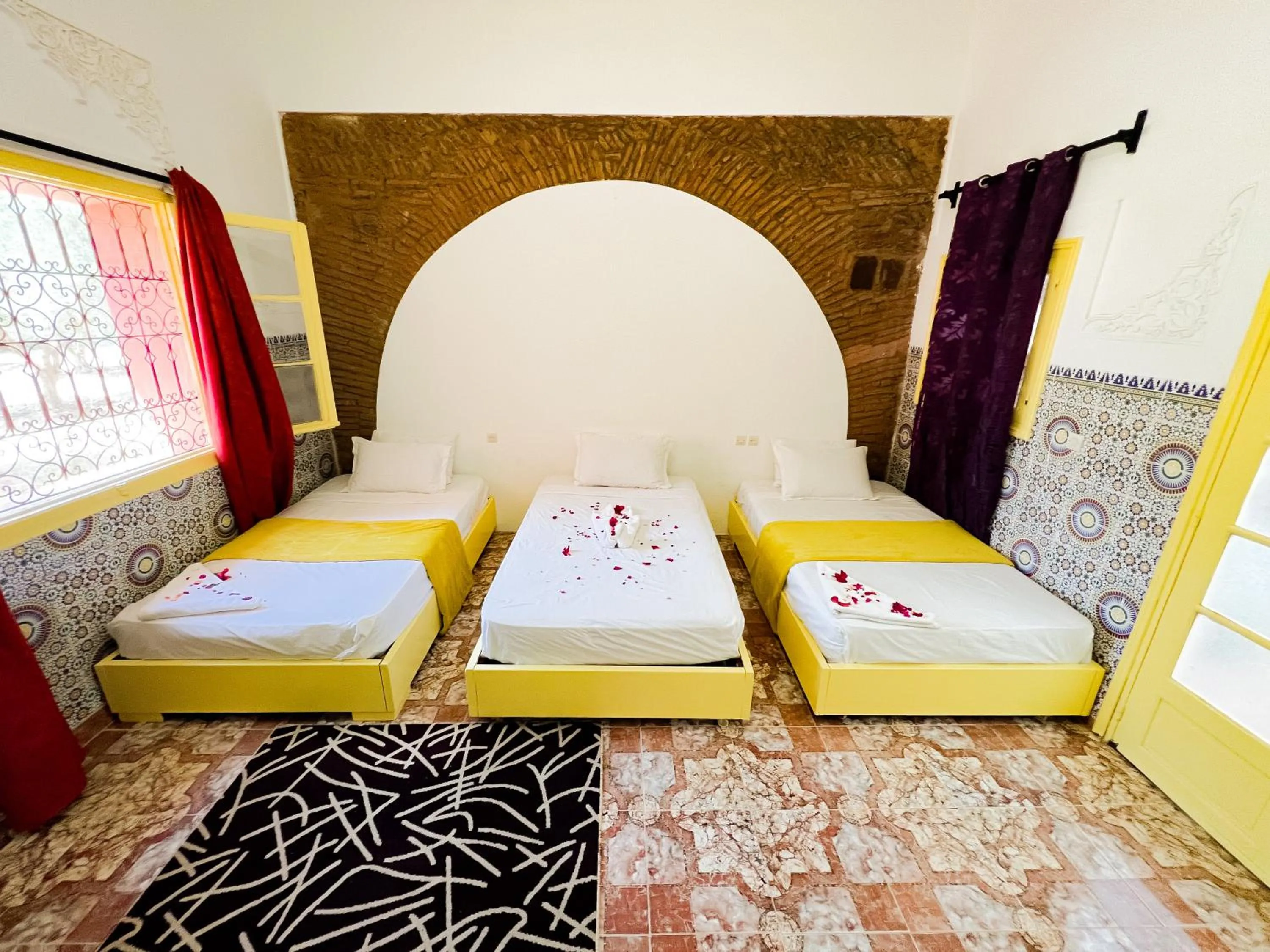 Bed in Guest House Qodwa