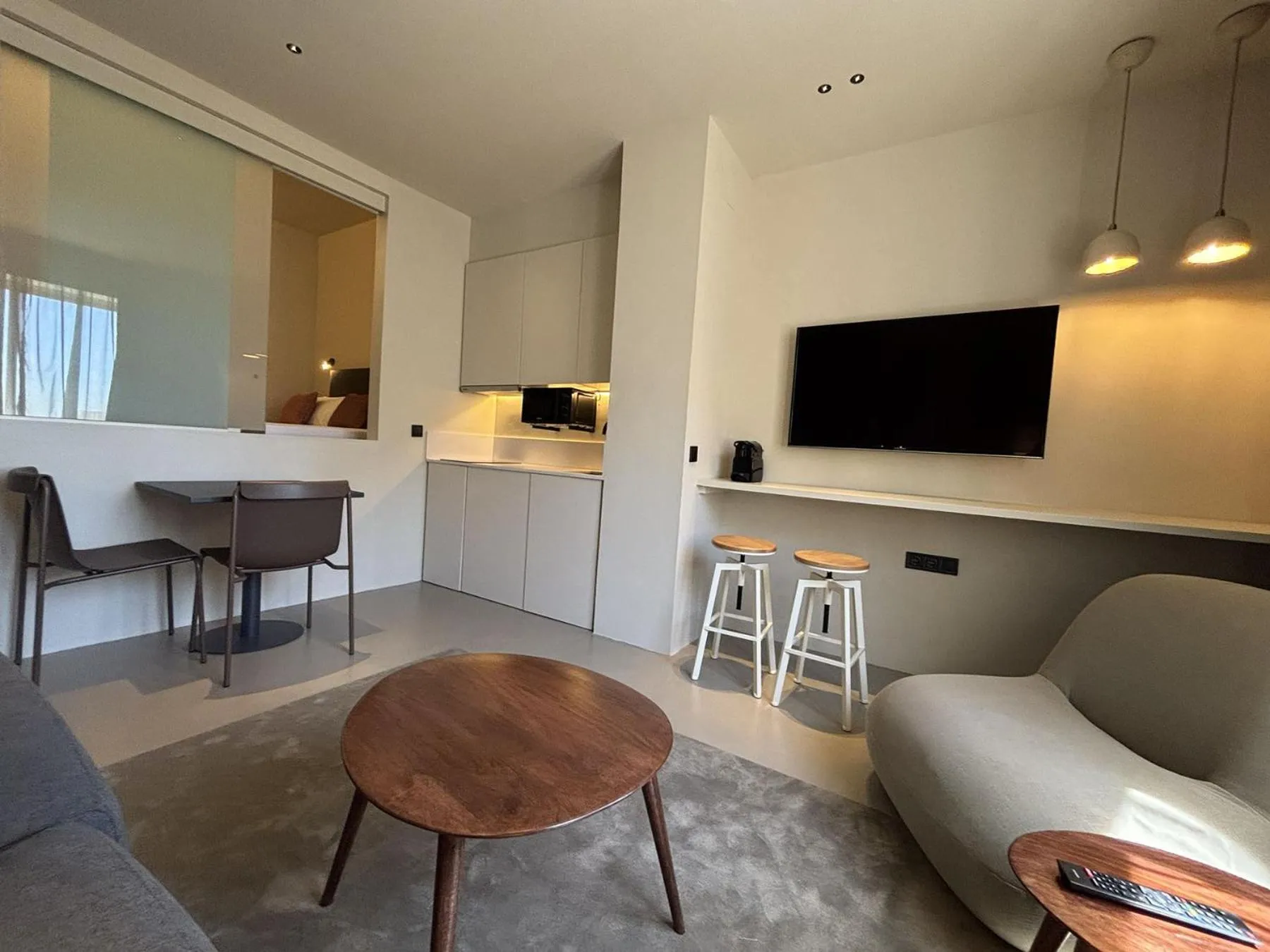 Kitchen or kitchenette in Senator Barcelona Apartments