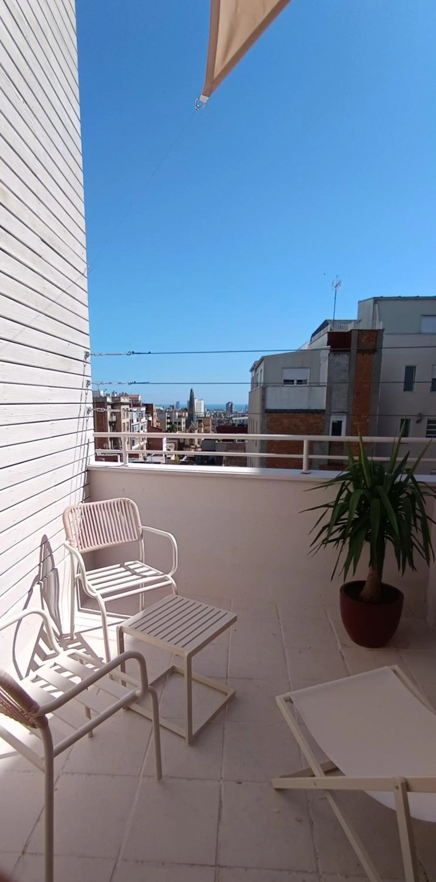 Balcony/Terrace in Senator Barcelona Apartments