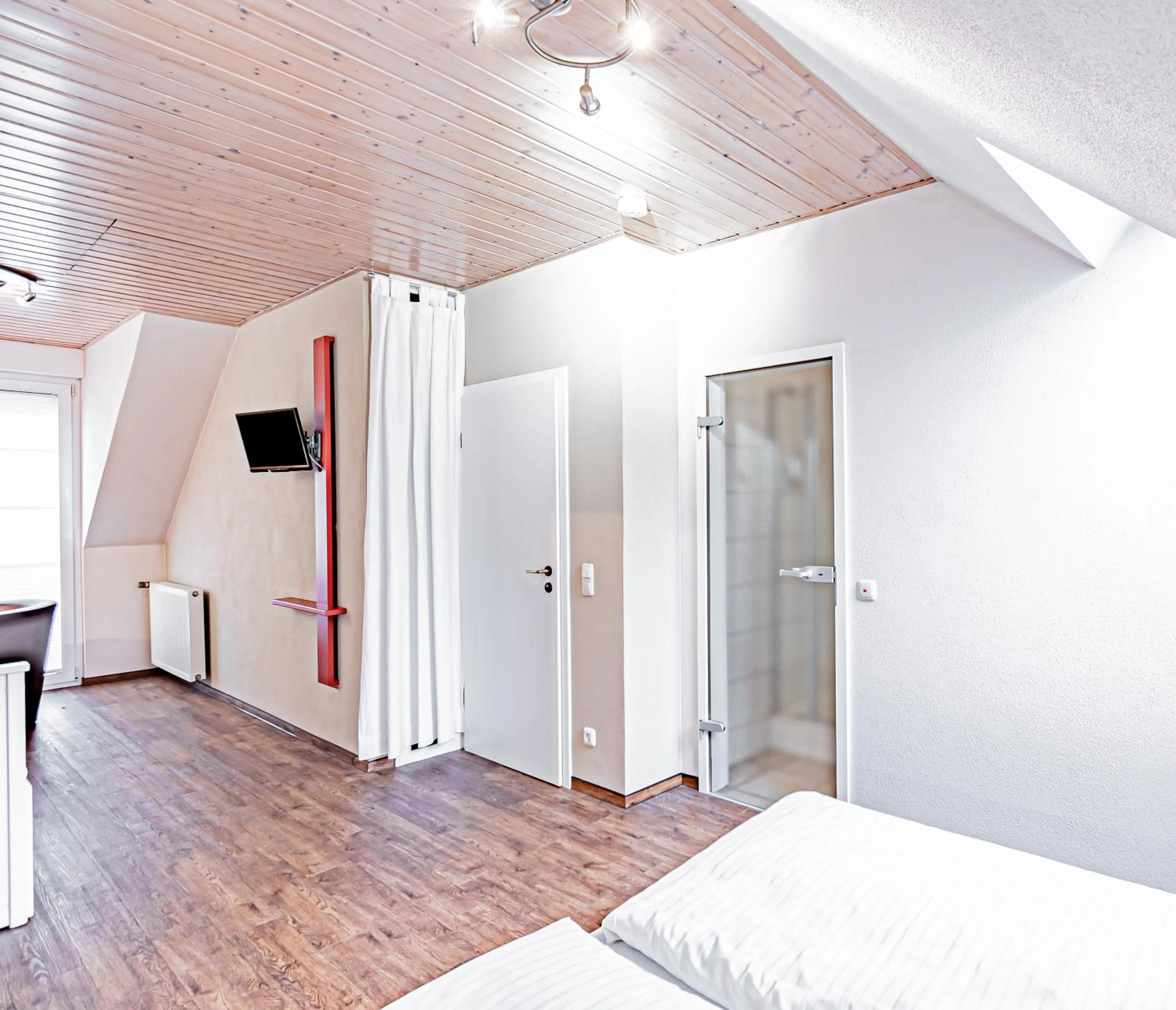 Bedroom, Bed in Johannishof Wein-Café & Gästehaus