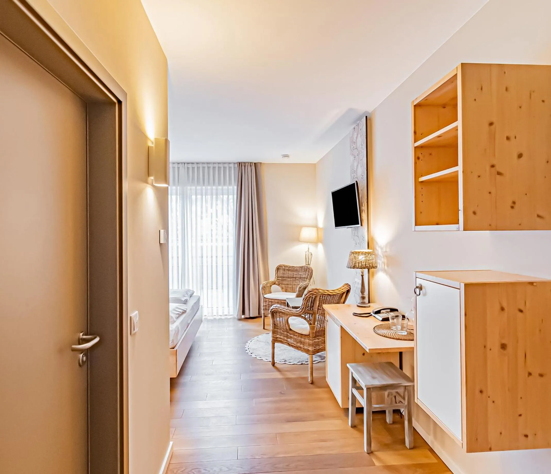 Bedroom, Bed in Johannishof Wein-Café & Gästehaus