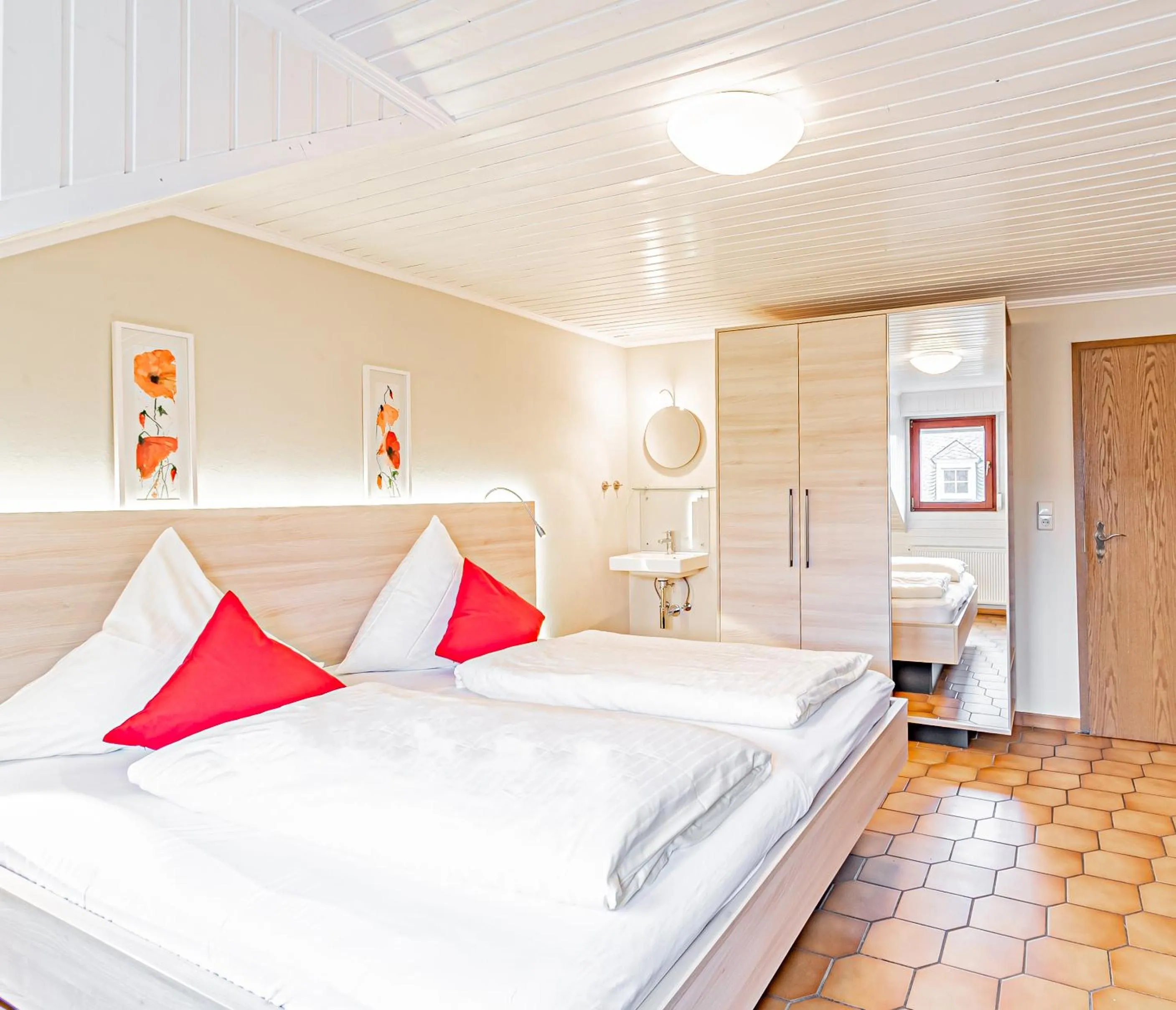 Bed in Johannishof Wein-Café & Gästehaus