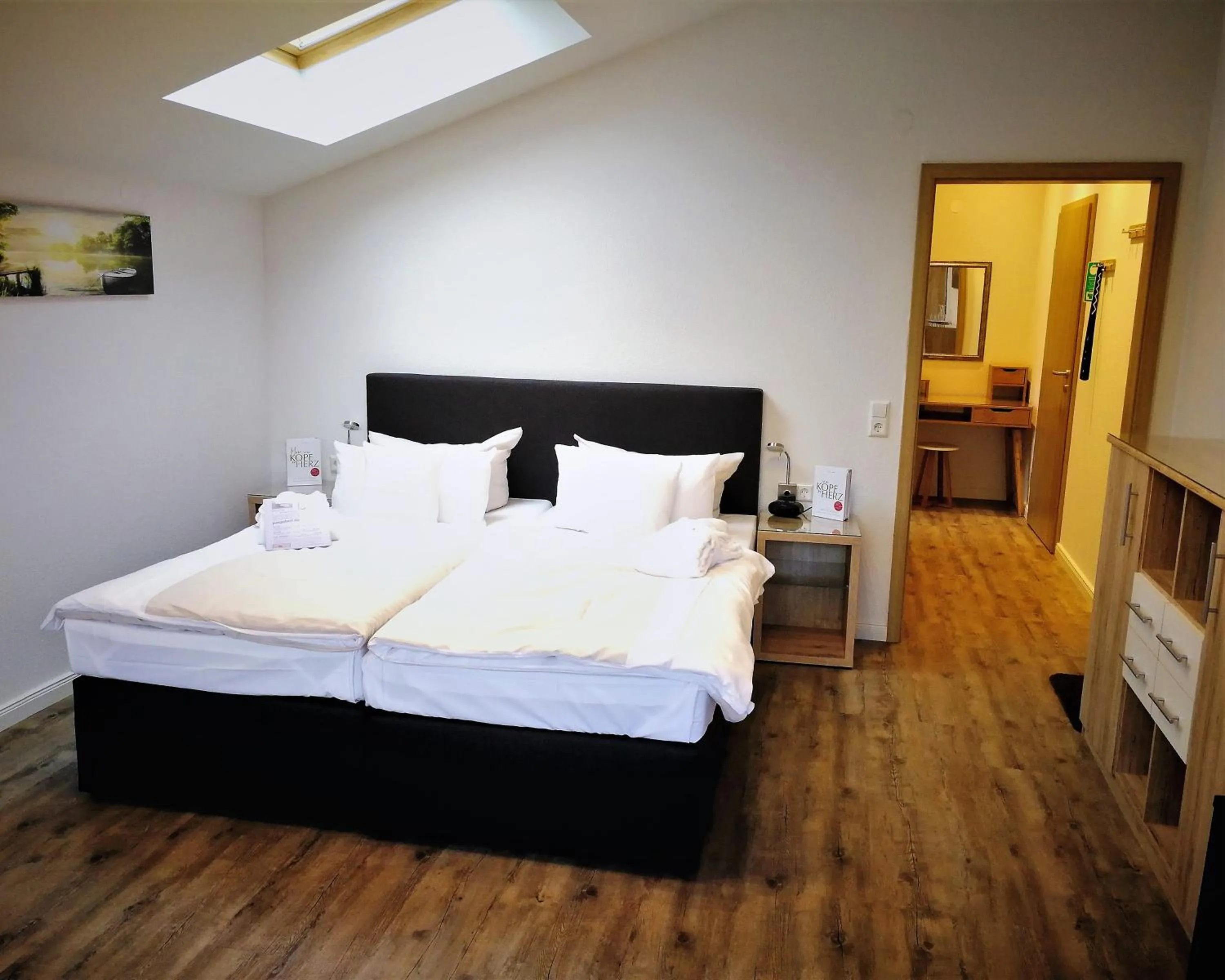 Photo of the whole room, Bed in Ferienhotel Schwarzwälder Hof