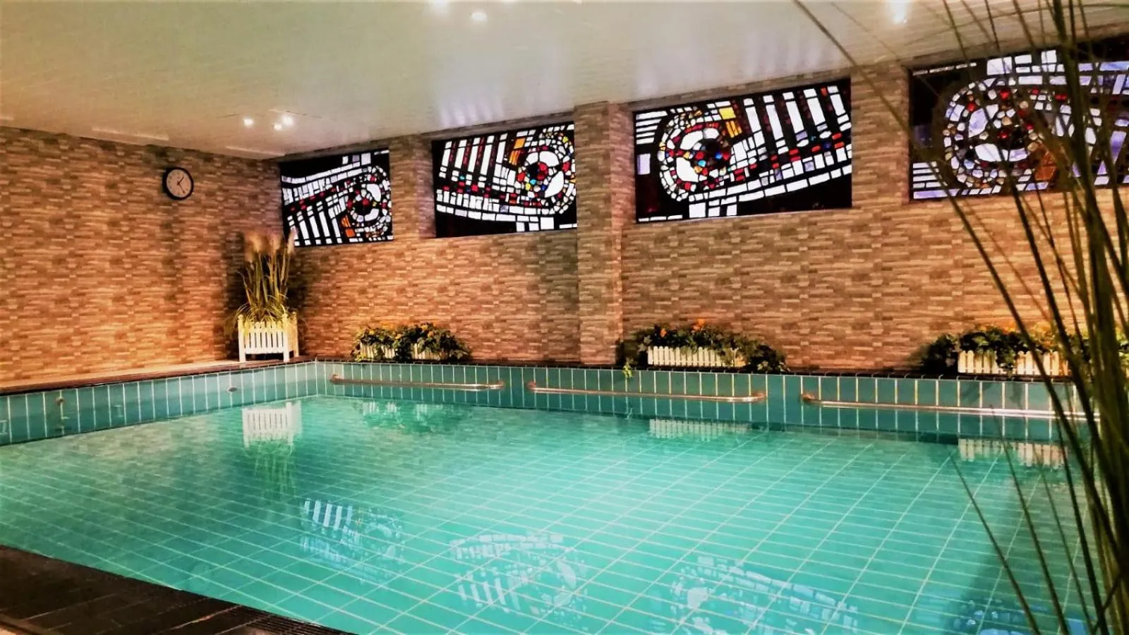 Swimming pool in Ferienhotel Schwarzwälder Hof