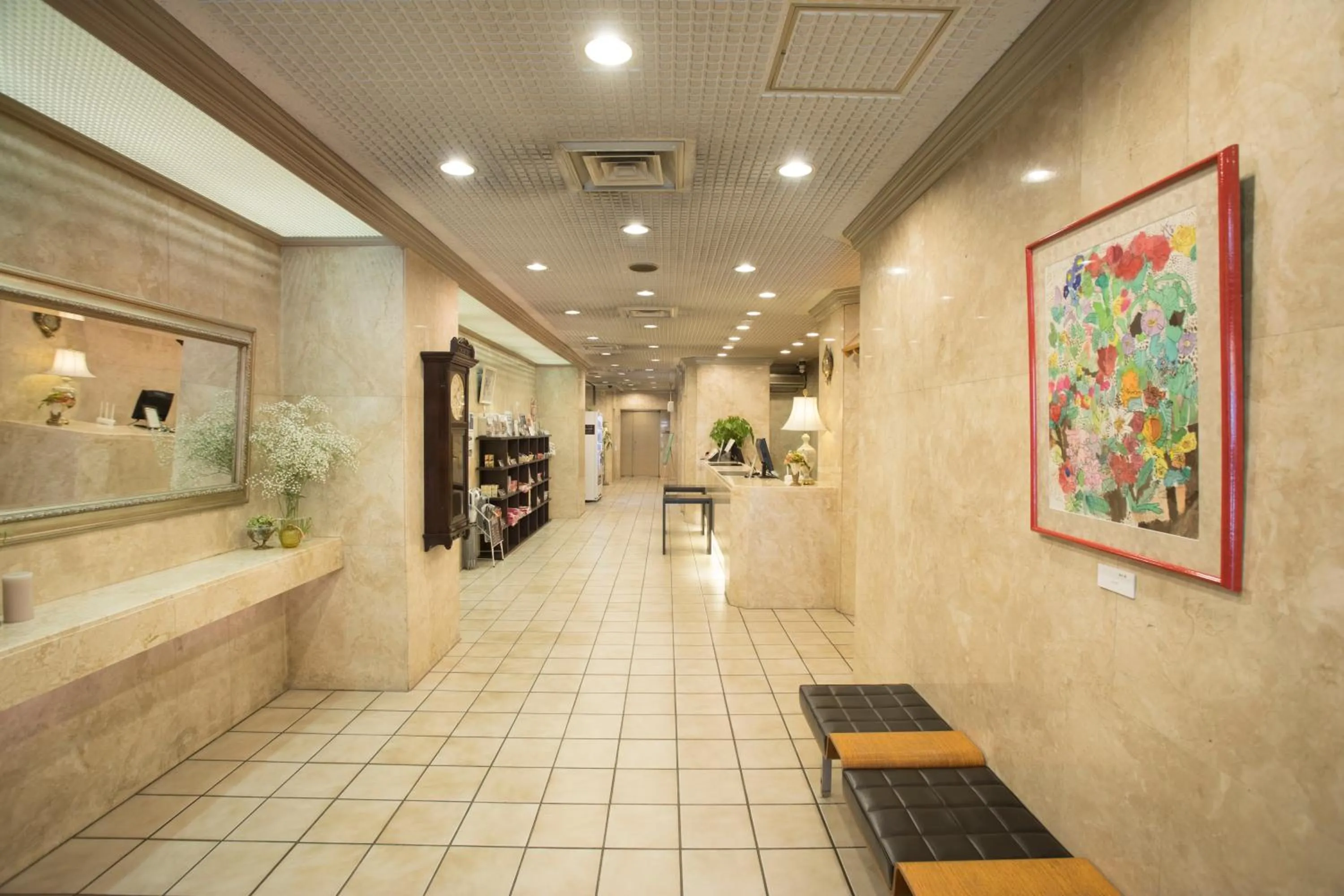 Lobby or reception, Lobby/Reception in Hiroshima Pacific Hotel