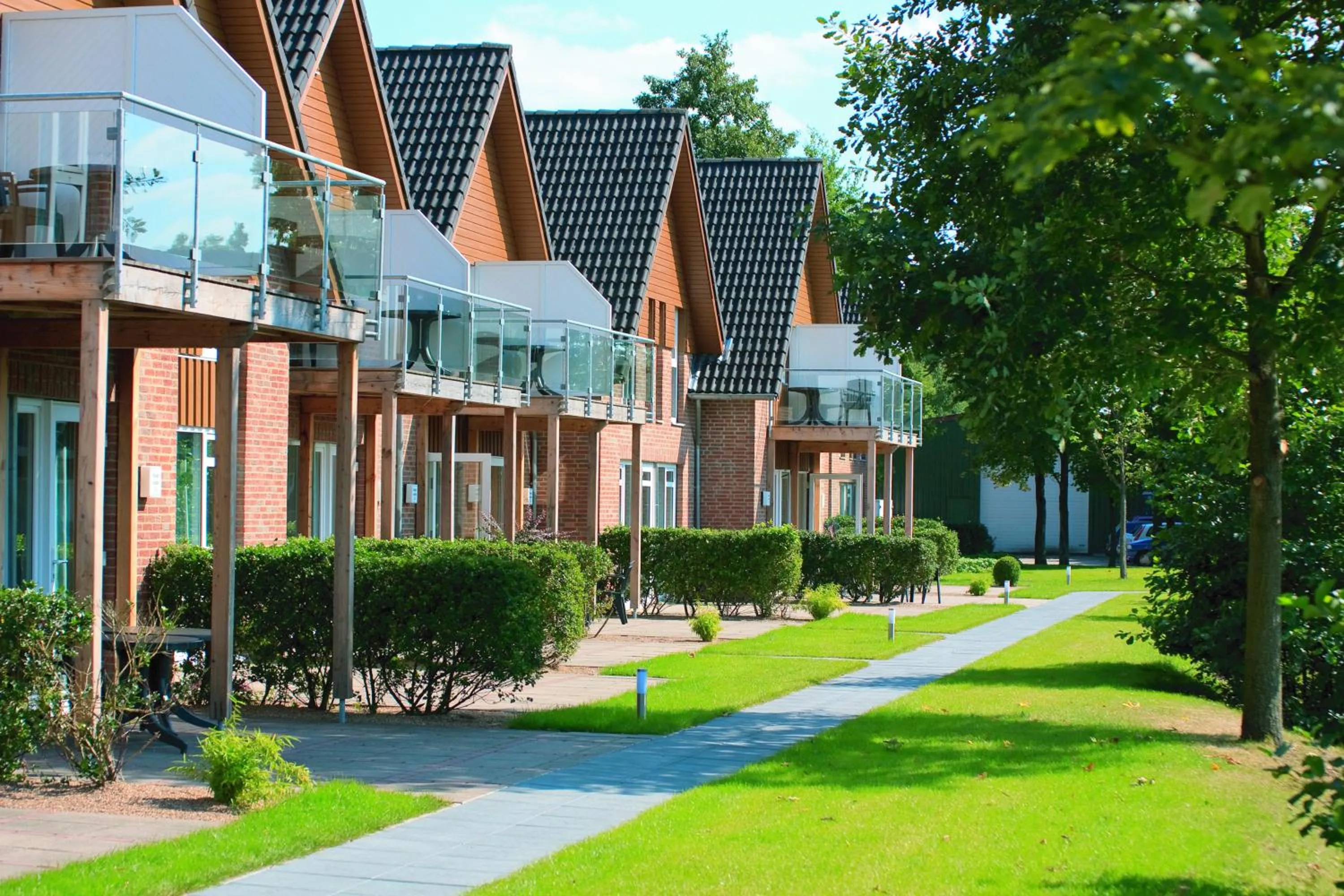Property building in Eurostrand Resort Lüneburger Heide