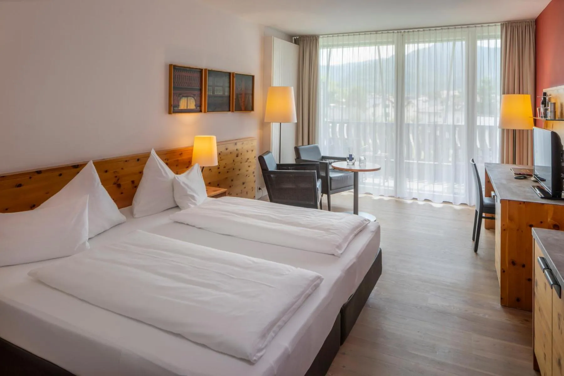 Bed in Villa Seilern Vital Resort