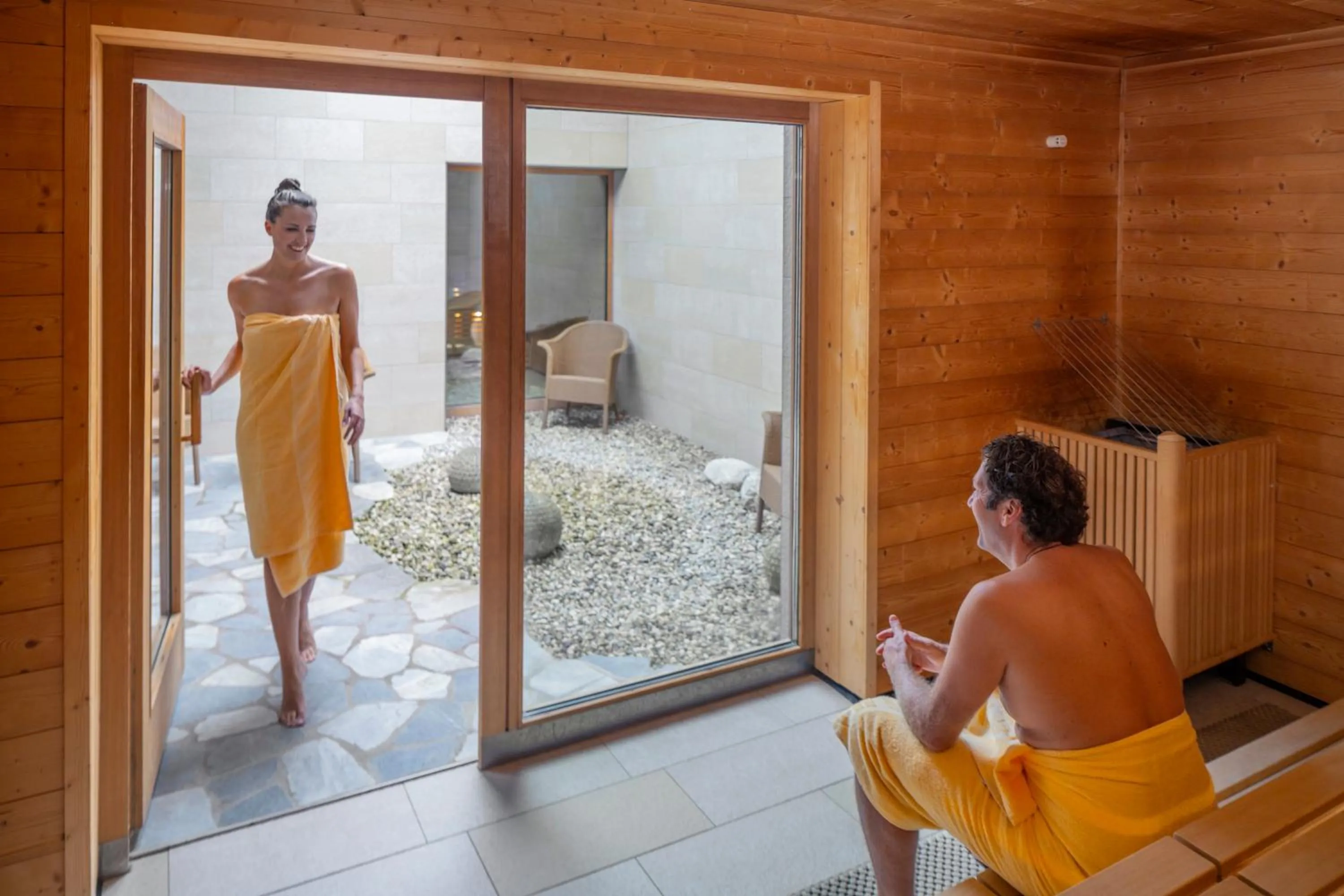 Sauna in Villa Seilern Vital Resort