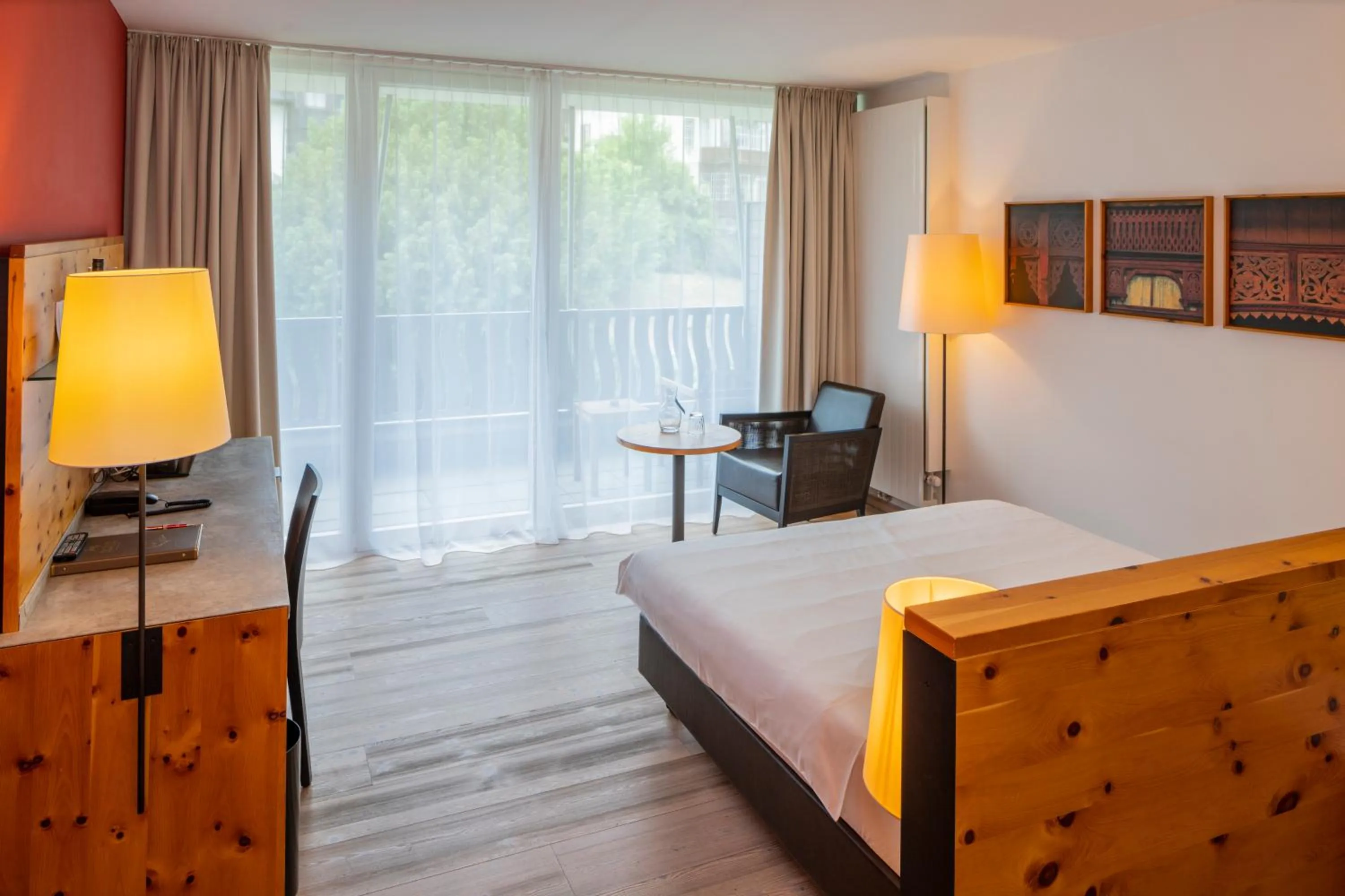 Bed in Villa Seilern Vital Resort