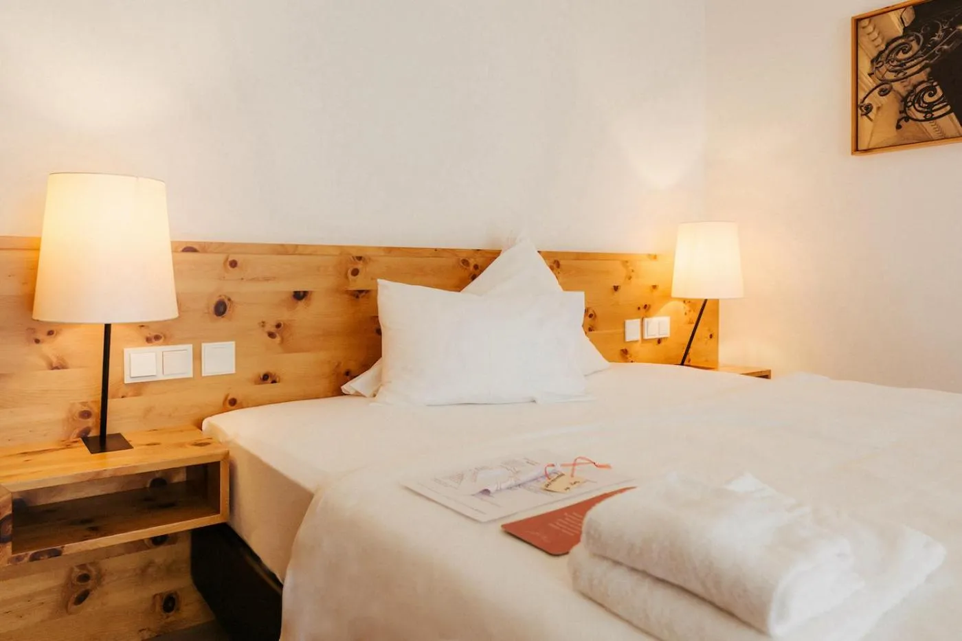 Bed in Villa Seilern Vital Resort