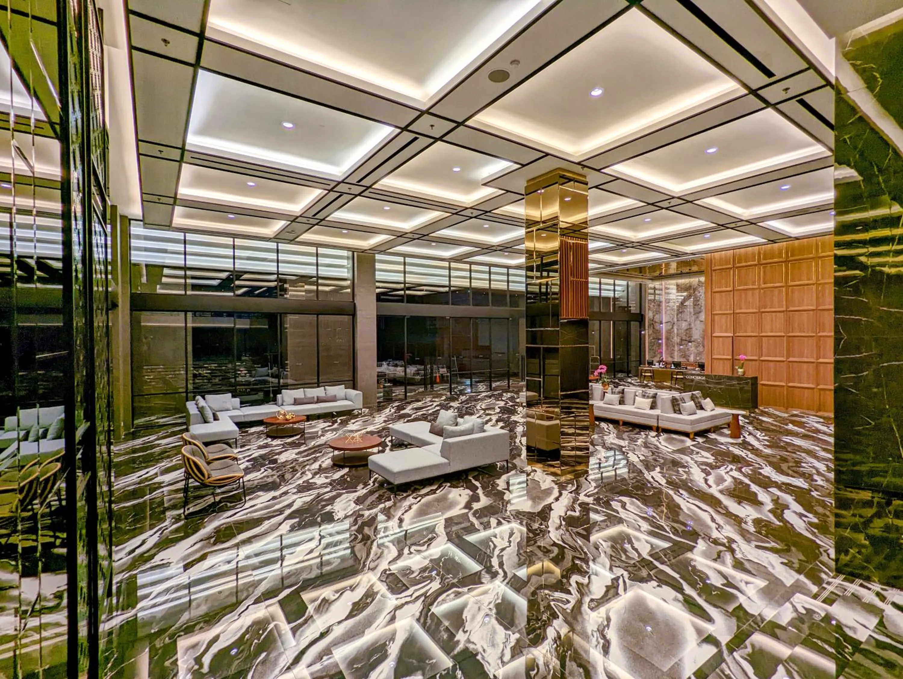 Lobby or reception in Grand Zuri Lubuklinggau