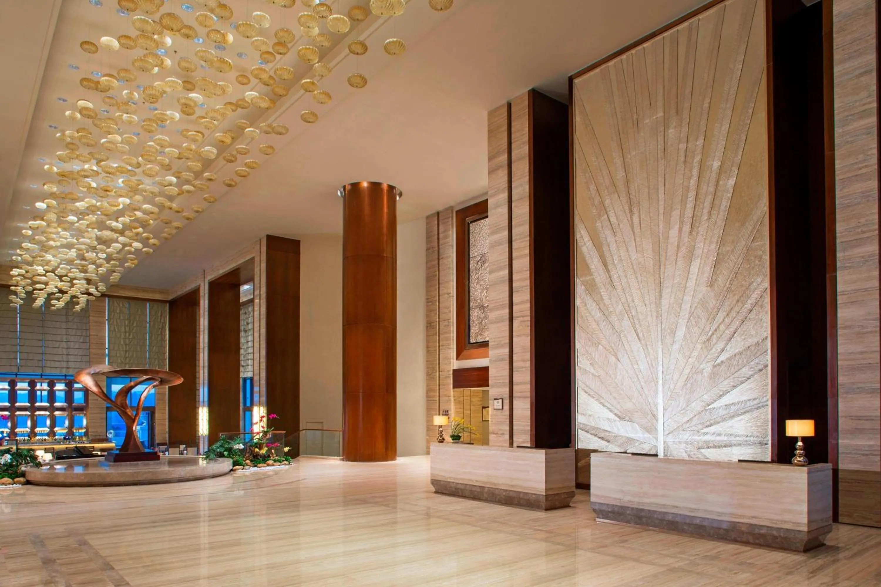 Lobby or reception in Sheraton Huizhou Bailuhu